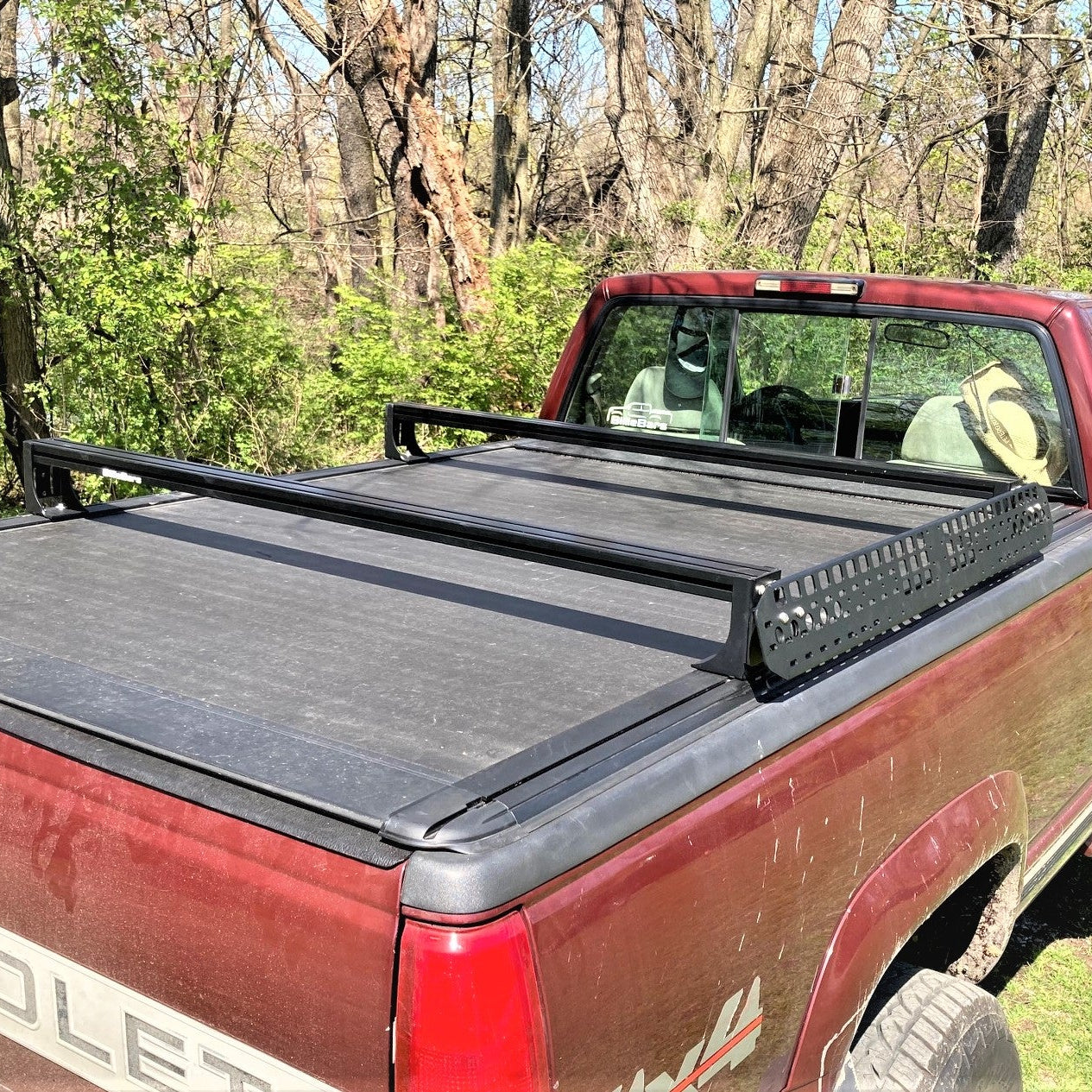 Silverado/Sierra 1500, 2500, 3500 - Bed Rack For Retractable Covers with T-slots