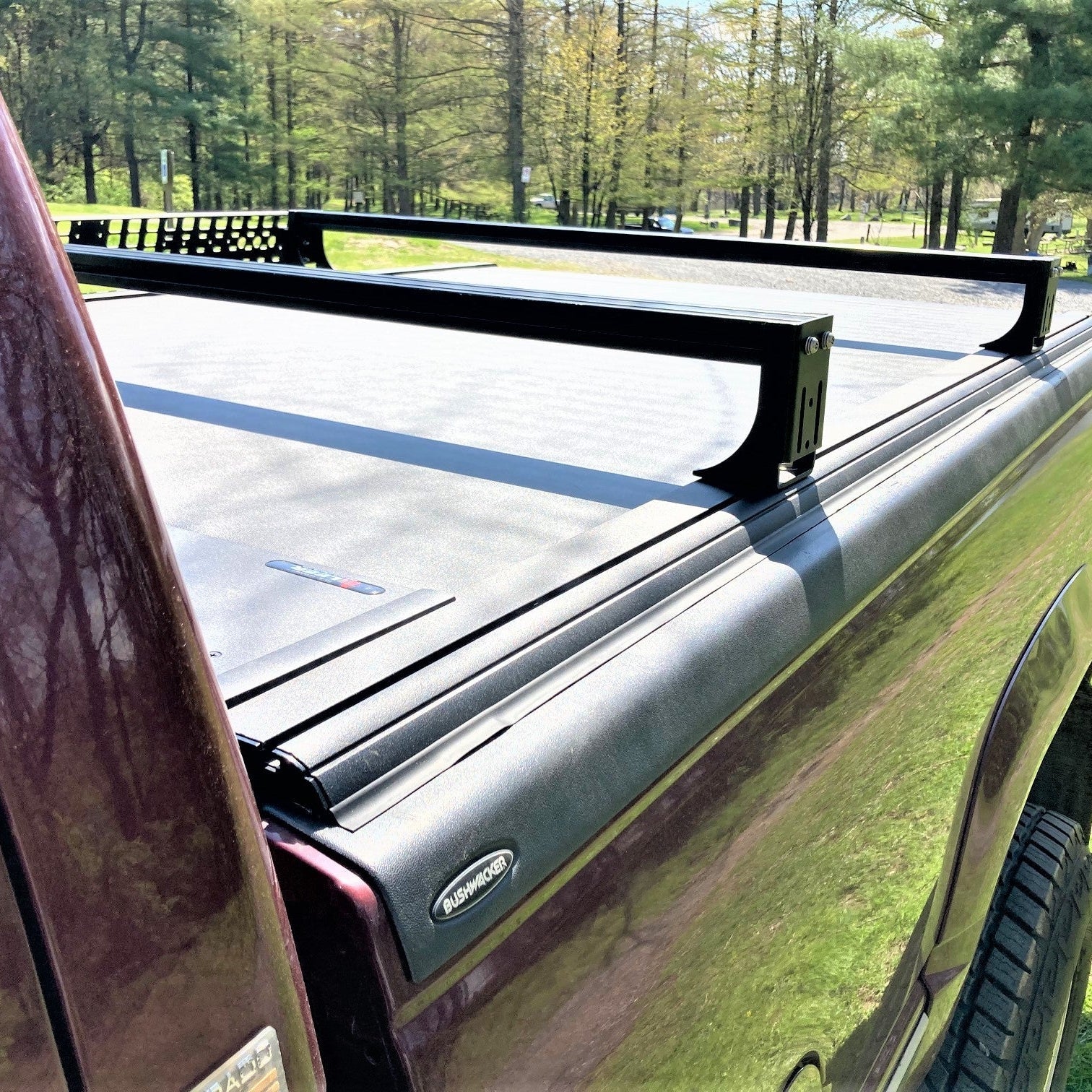 RAM 1500, 2500, 3500 - Bed Rack For Retractable Covers with T-slots