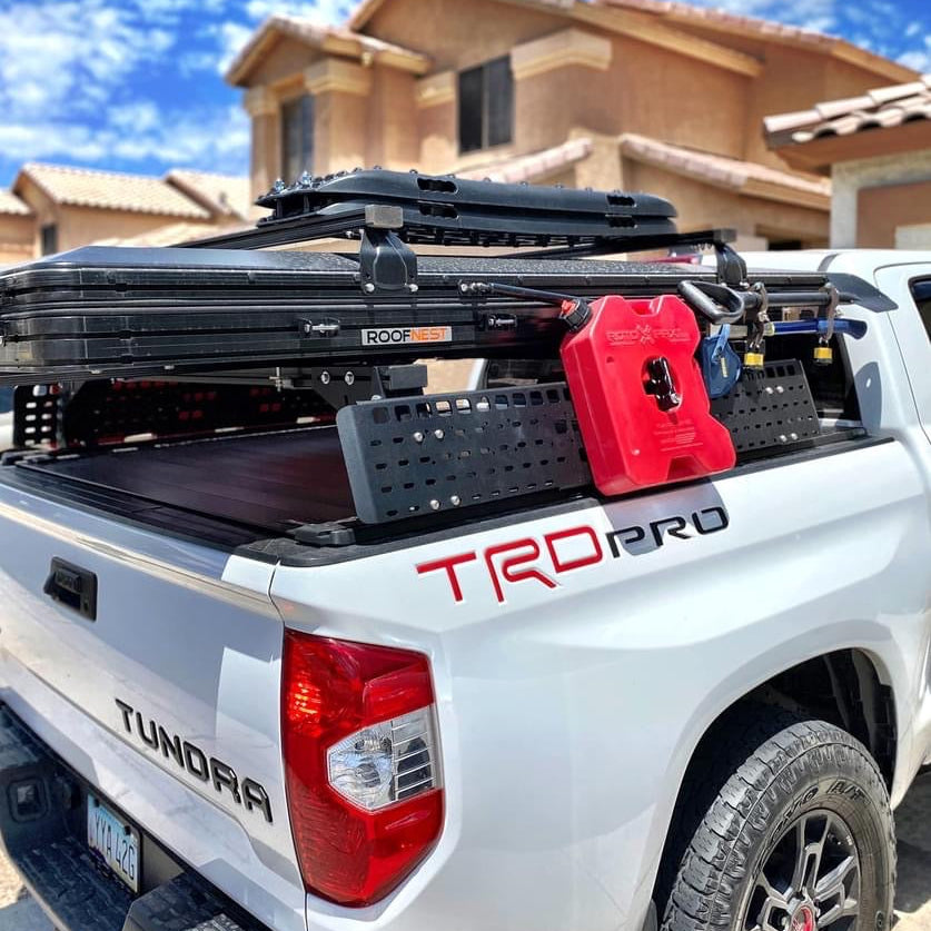 Tundra - Bed Rack for Retractable Covers with T-slots