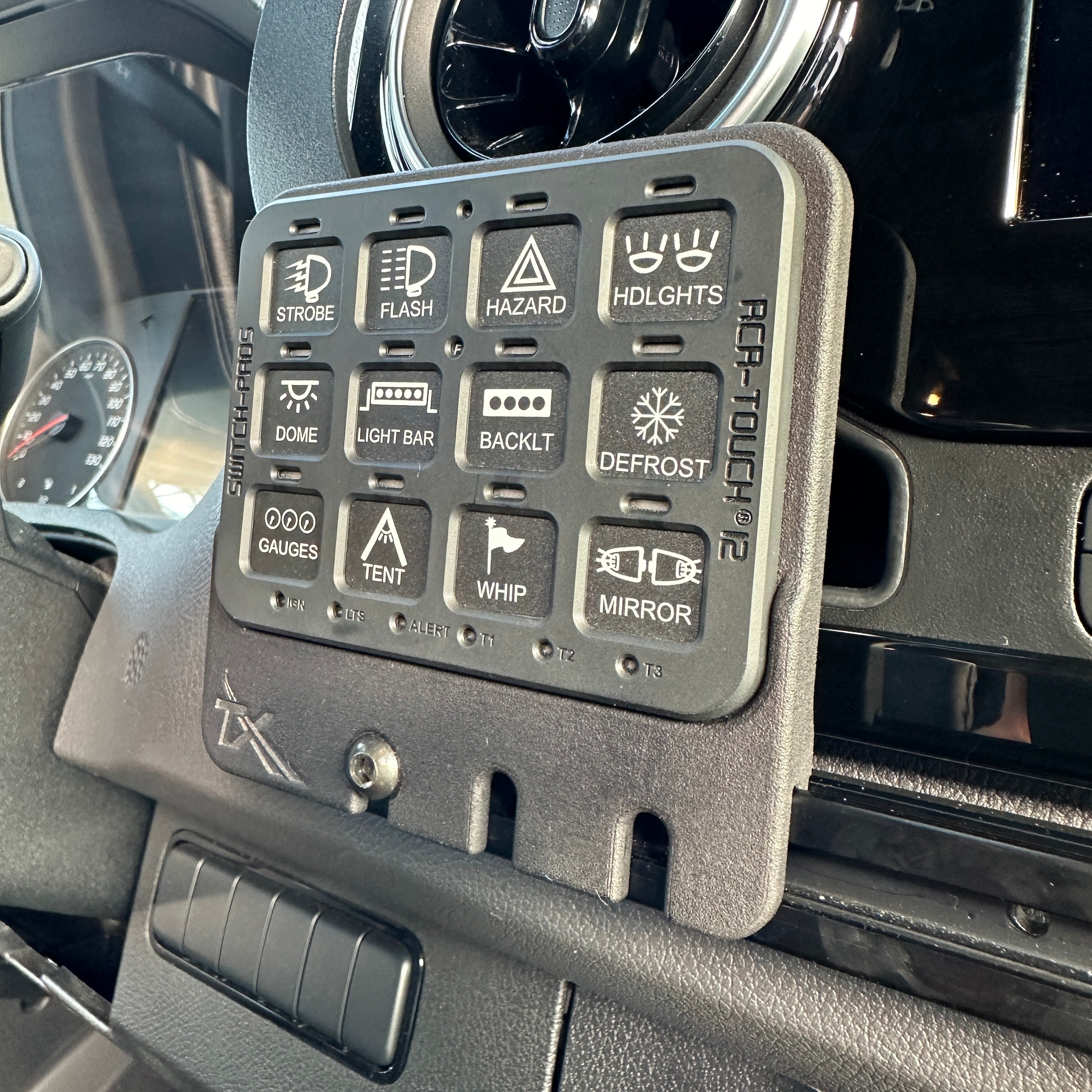 Switch-Pros Navidok Mounting Plate for Overlander & Overlander X – Universal 8 & 12 Panel Fit