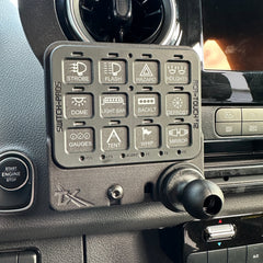 Switch-Pros Navidok Mounting Plate for Overlander & Overlander X – Universal 8 & 12 Panel Fit