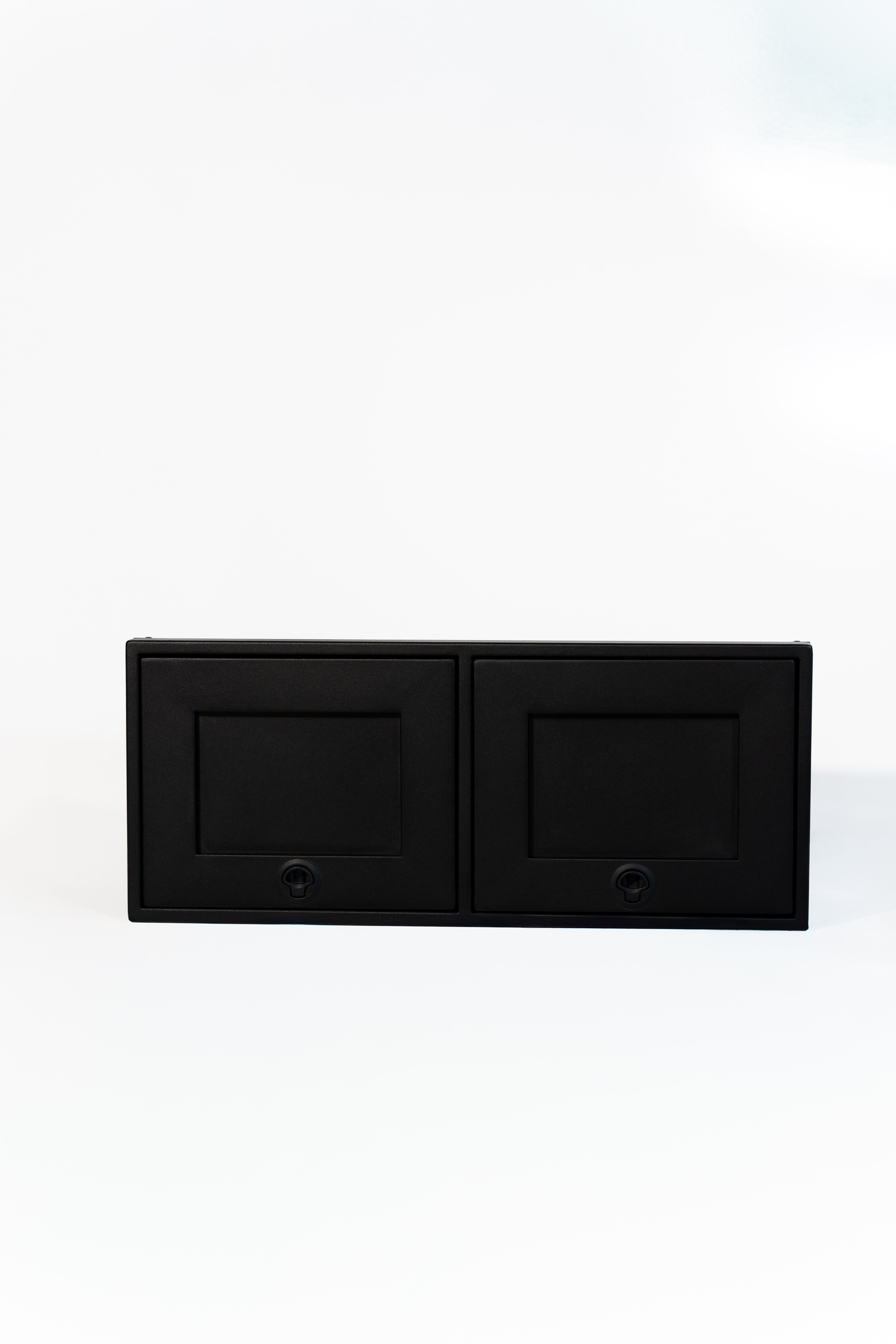 Van Wife Components 36" Upper Cabinet – Angled Powder Coated Aluminum Overland Van Cabinet