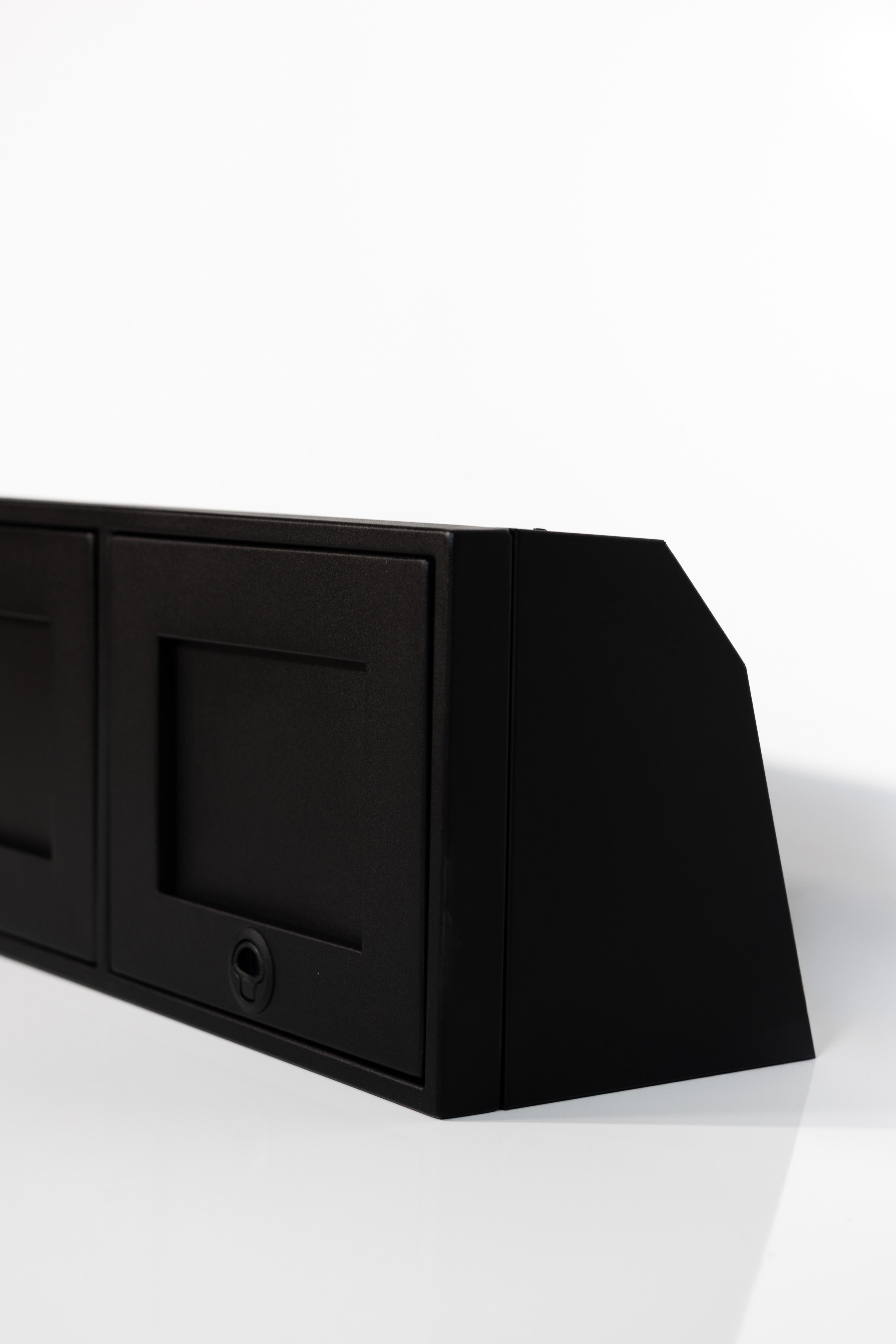 Van Wife Components 36" Upper Cabinet – Angled Powder Coated Aluminum Overland Van Cabinet