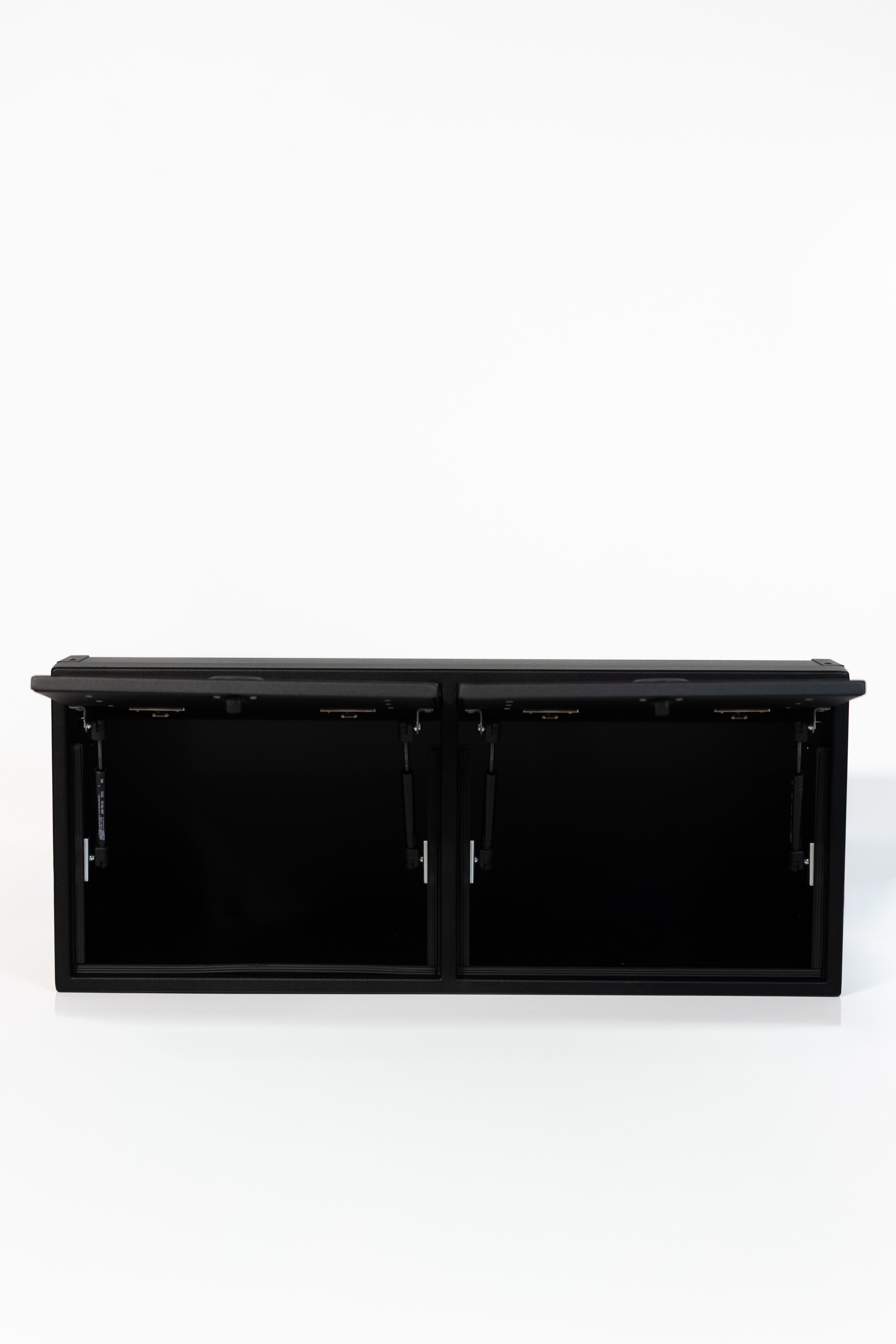 Van Wife Components 36" Upper Cabinet – Angled Powder Coated Aluminum Overland Van Cabinet