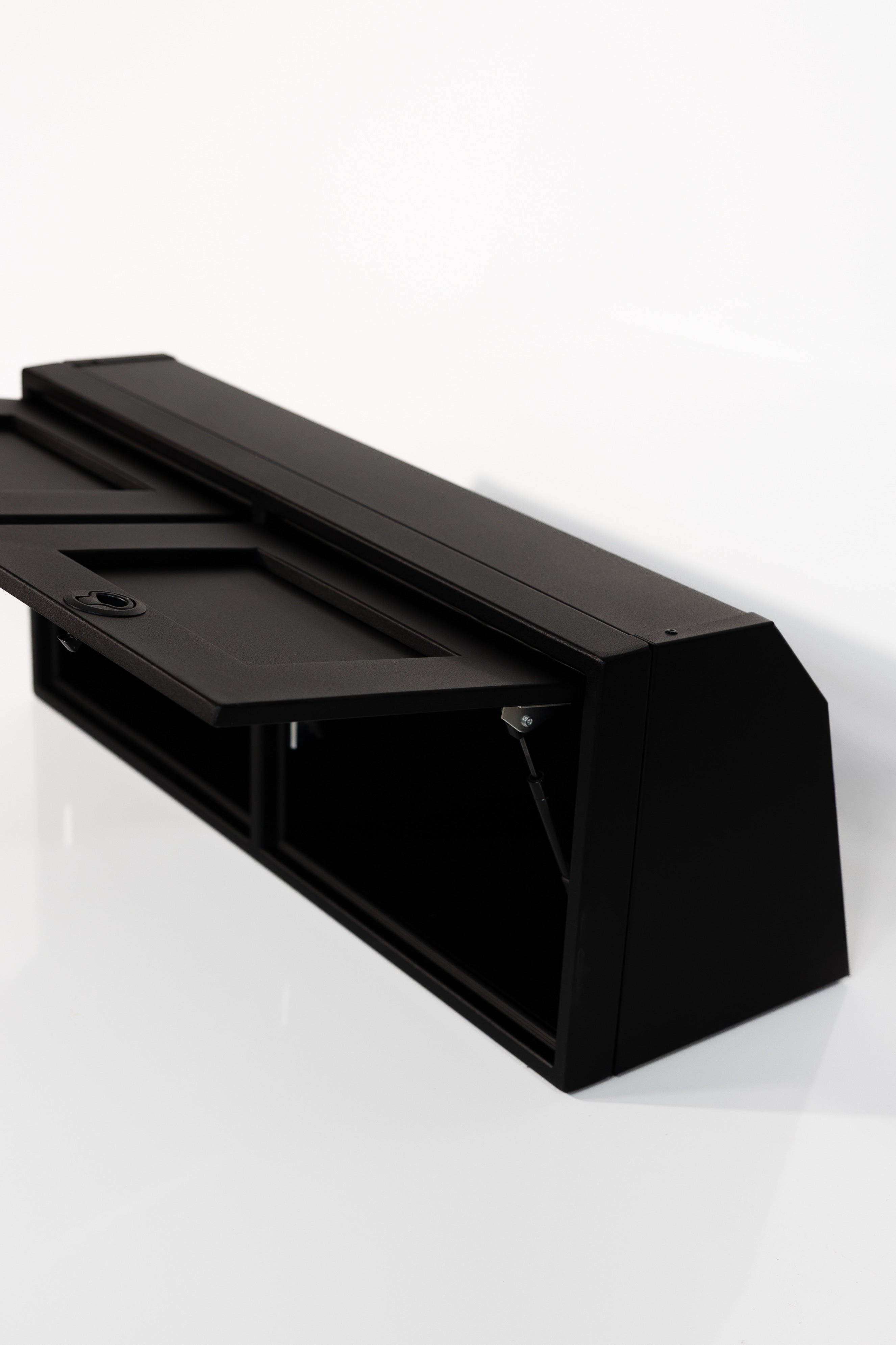 Van Wife Components 36" Upper Cabinet – Angled Powder Coated Aluminum Overland Van Cabinet