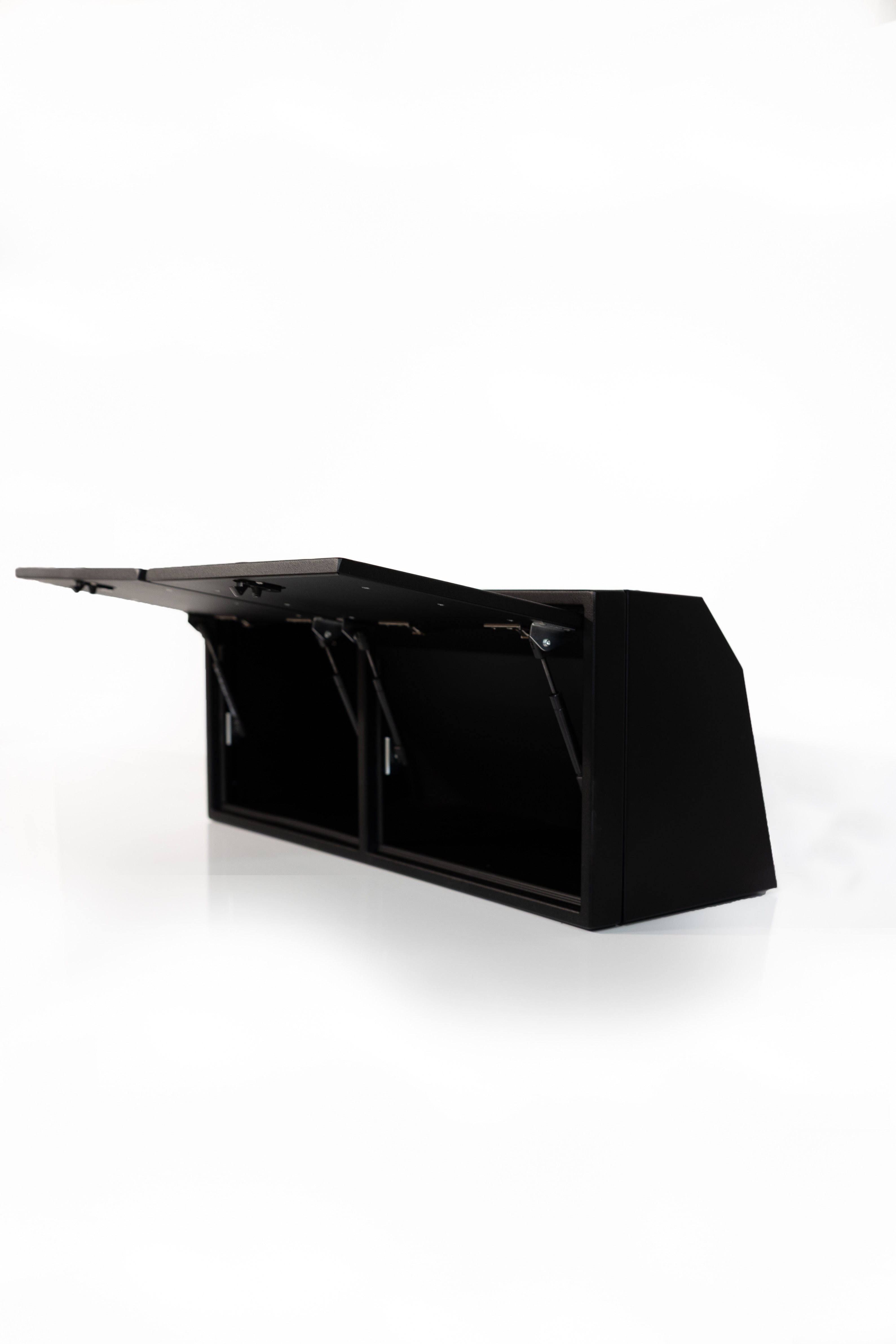 Van Wife Components 36" Upper Cabinet – Angled Powder Coated Aluminum Overland Van Cabinet