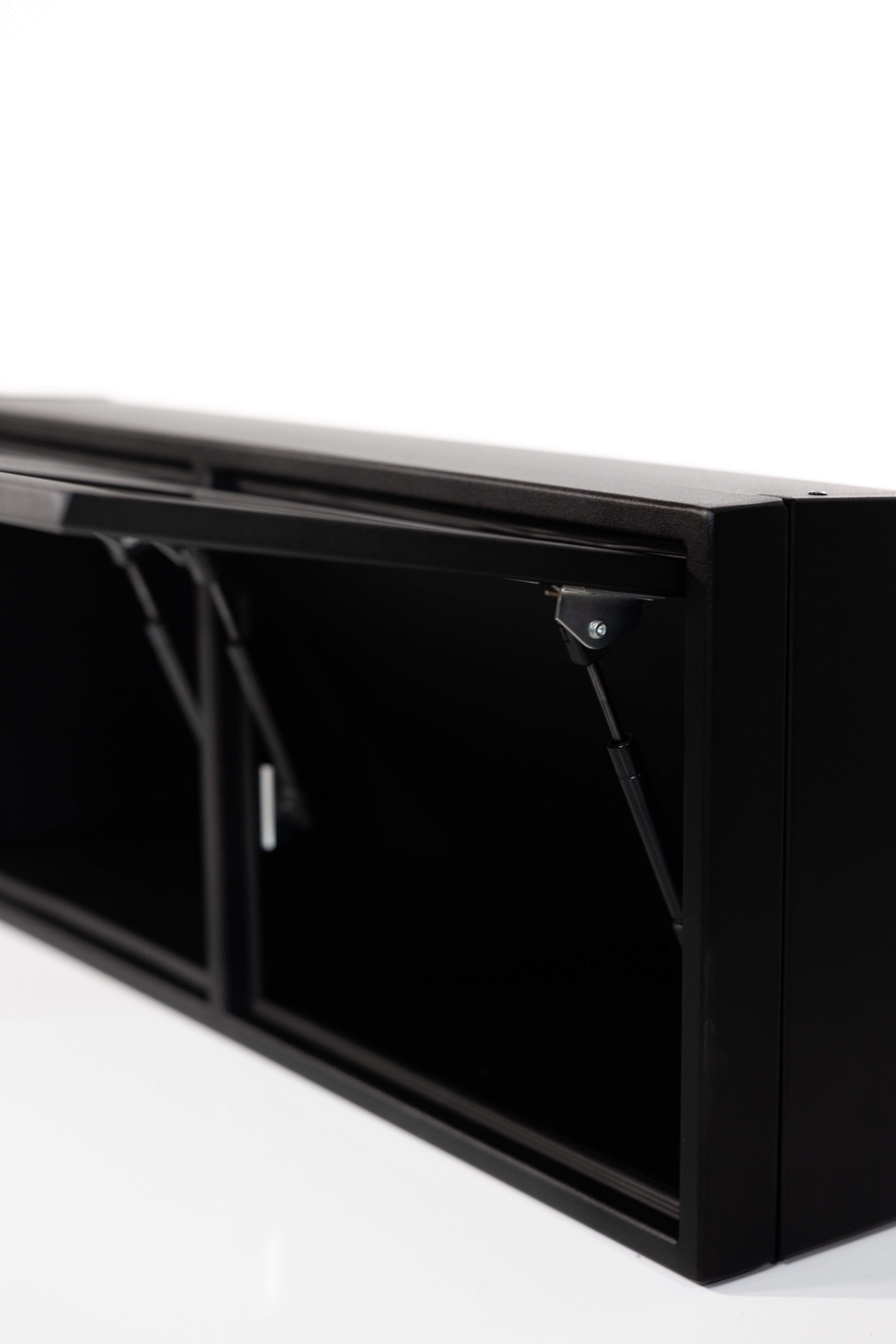 Van Wife Components 36" Upper Cabinet – Angled Powder Coated Aluminum Overland Van Cabinet