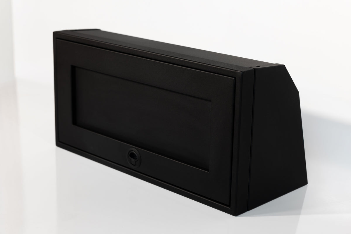 Van Wife Components 30" Upper Cabinet – Angled Powder Coated Aluminum Van Cabinet
