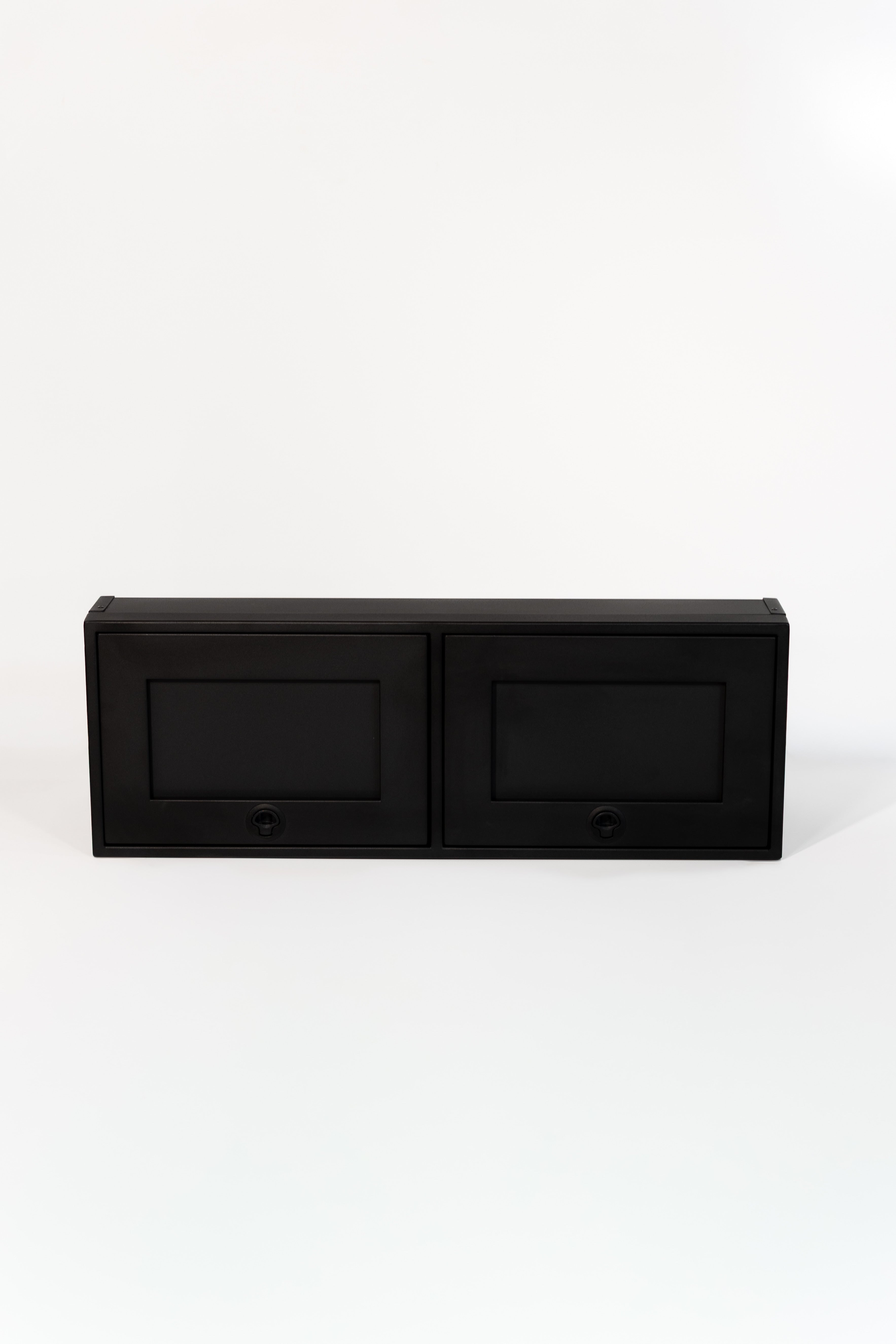 Van Wife Components 42" Upper Cabinet – Angled Powder Coated Aluminum Van Cabinet