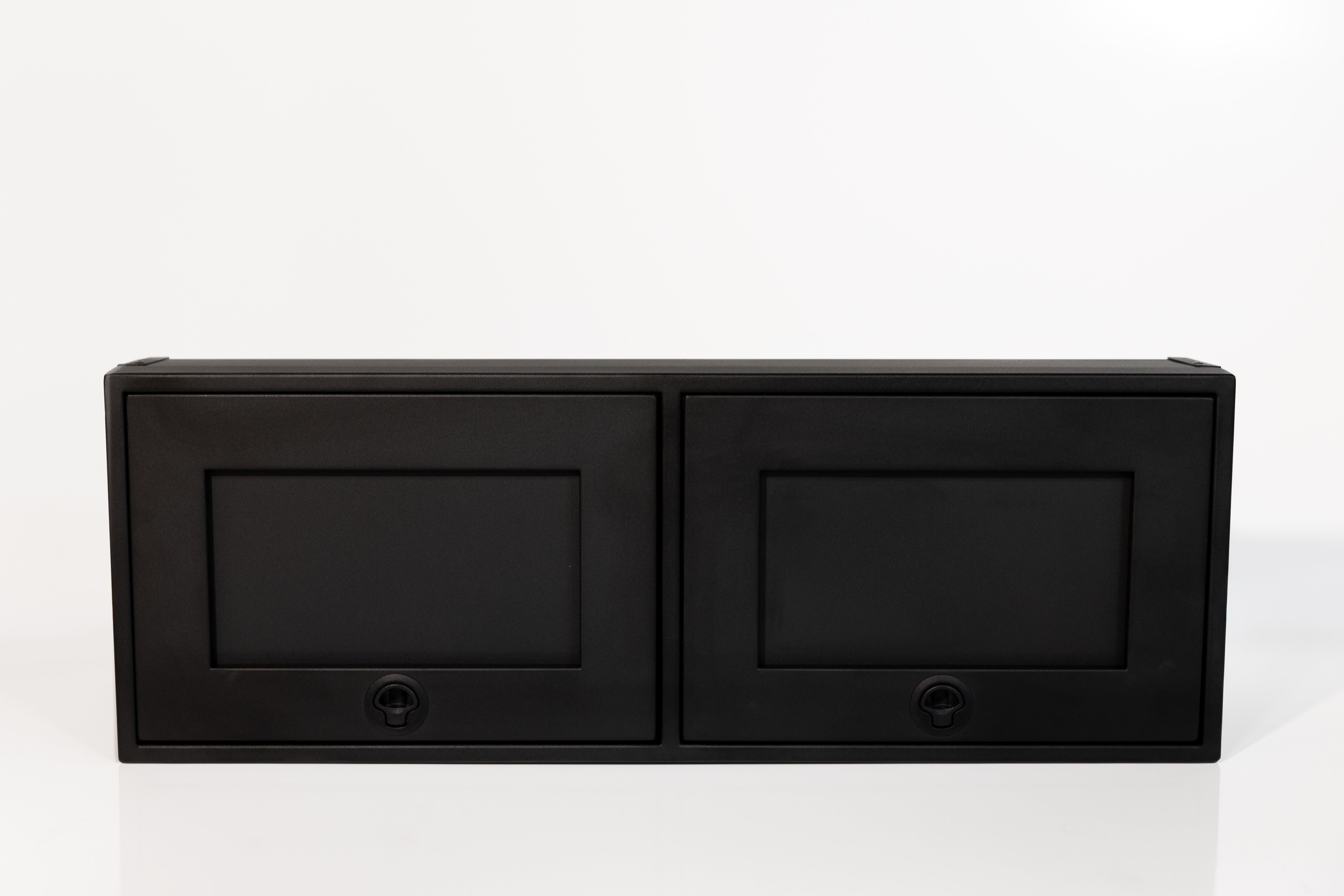 Van Wife Components 42" Upper Cabinet – Angled Powder Coated Aluminum Van Cabinet