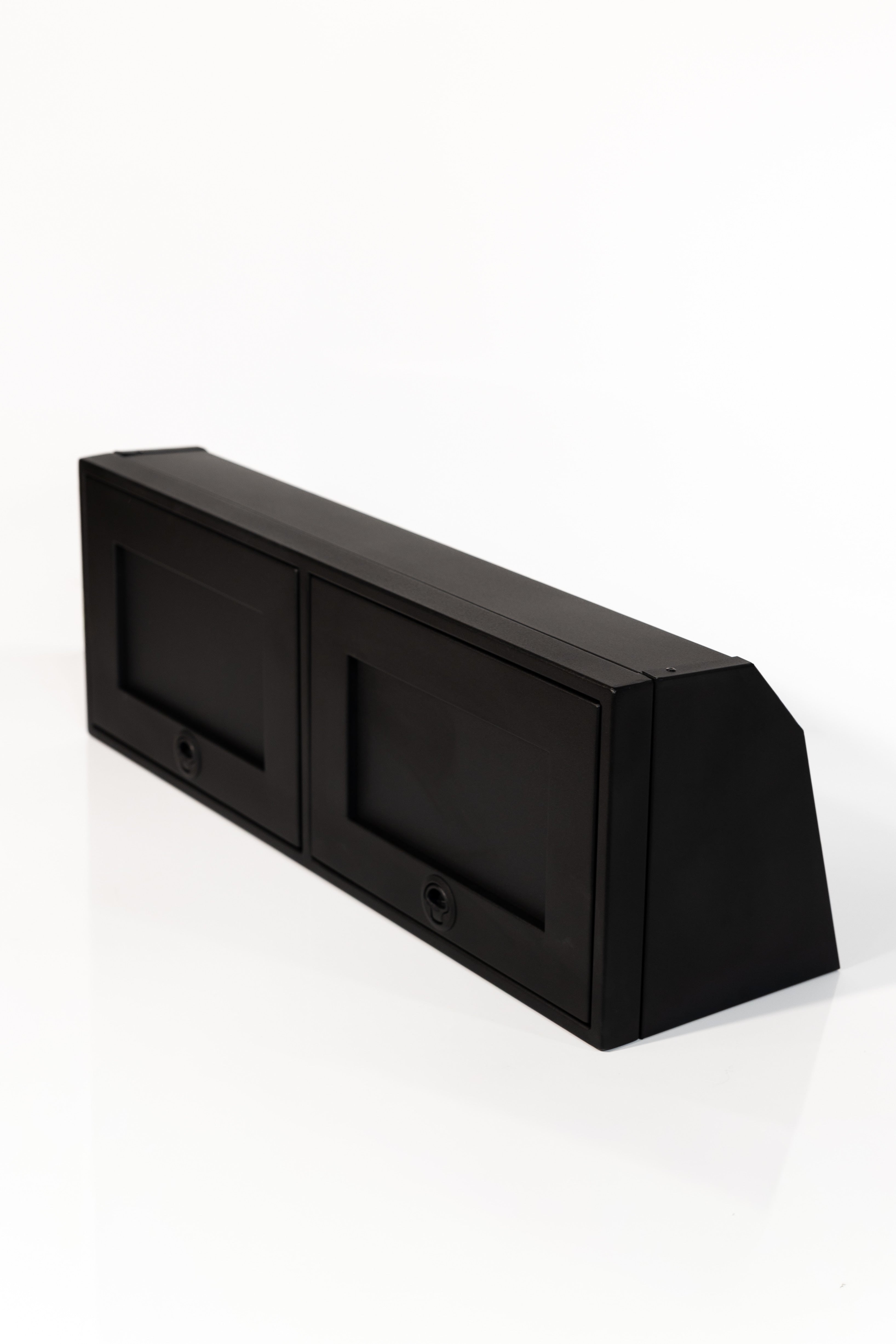 Van Wife Components 42" Upper Cabinet – Angled Powder Coated Aluminum Van Cabinet