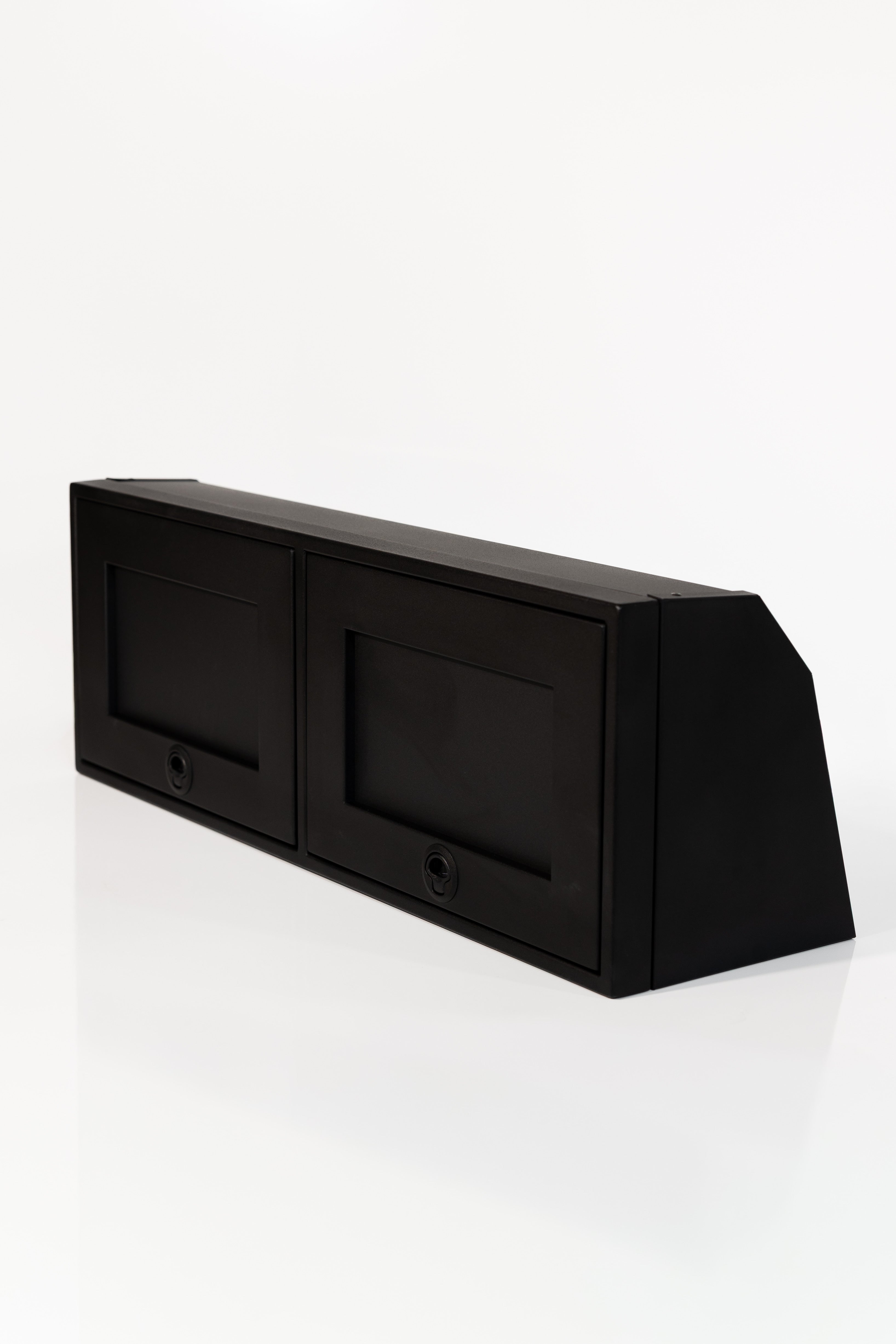 Van Wife Components 42" Upper Cabinet – Angled Powder Coated Aluminum Van Cabinet