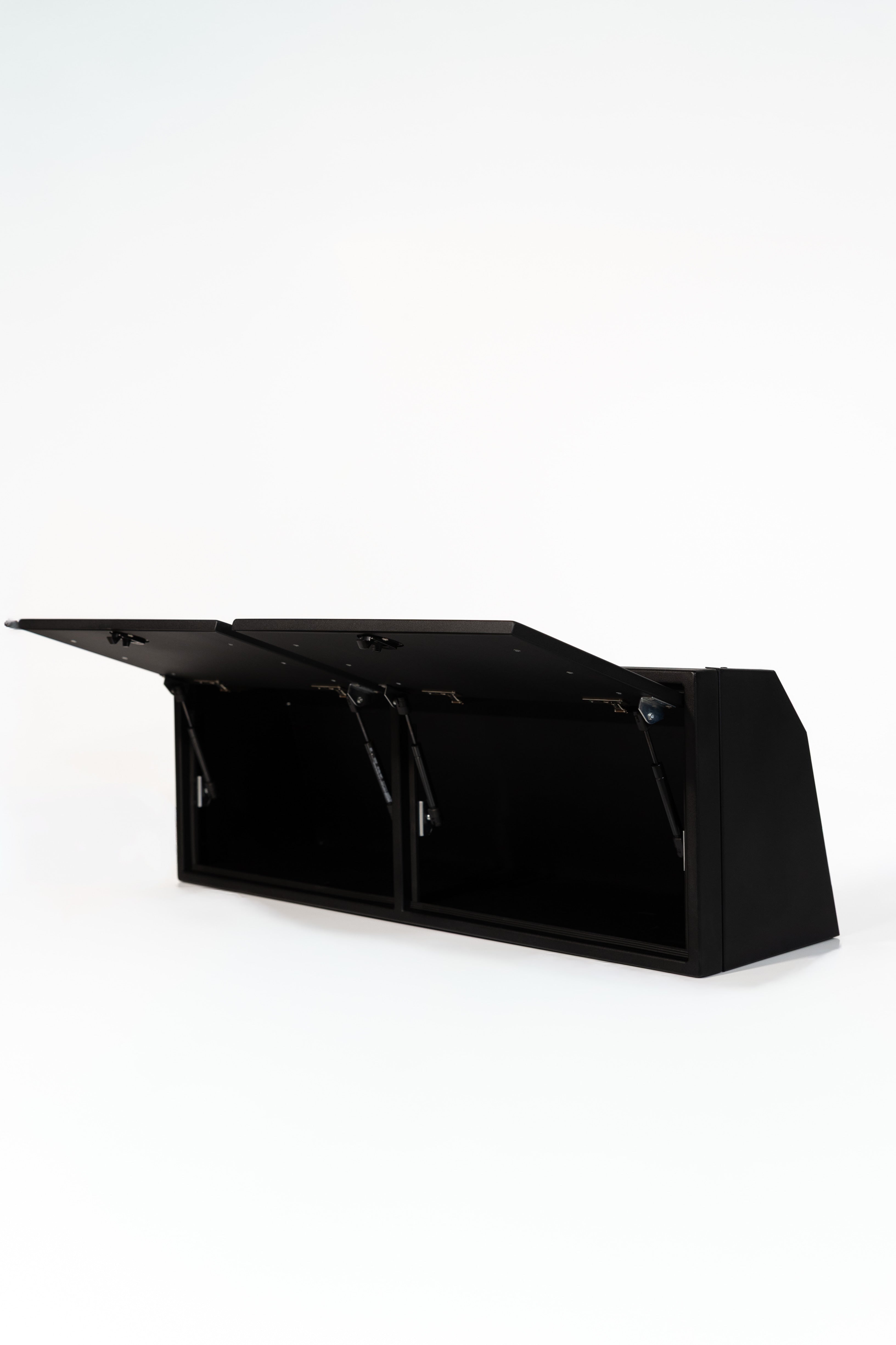 Van Wife Components 42" Upper Cabinet – Angled Powder Coated Aluminum Van Cabinet