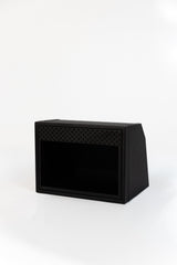 Van Wife Components 20" Microwave Cabinet – Angled Powder Coated Aluminum Van Cabinet