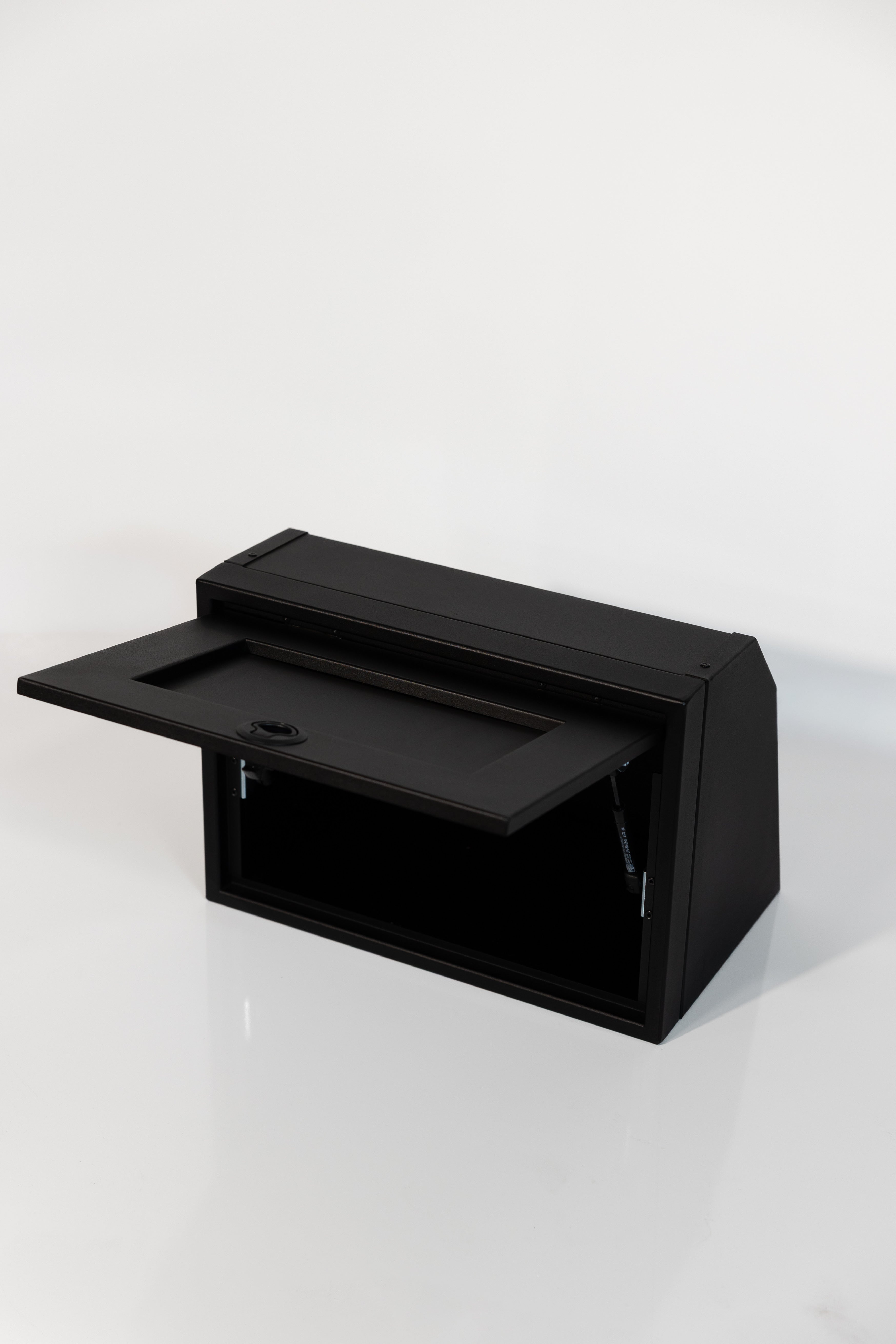 Van Wife Components 21" Upper Cabinet – Angled Powder Coated Aluminum Van Cabinet