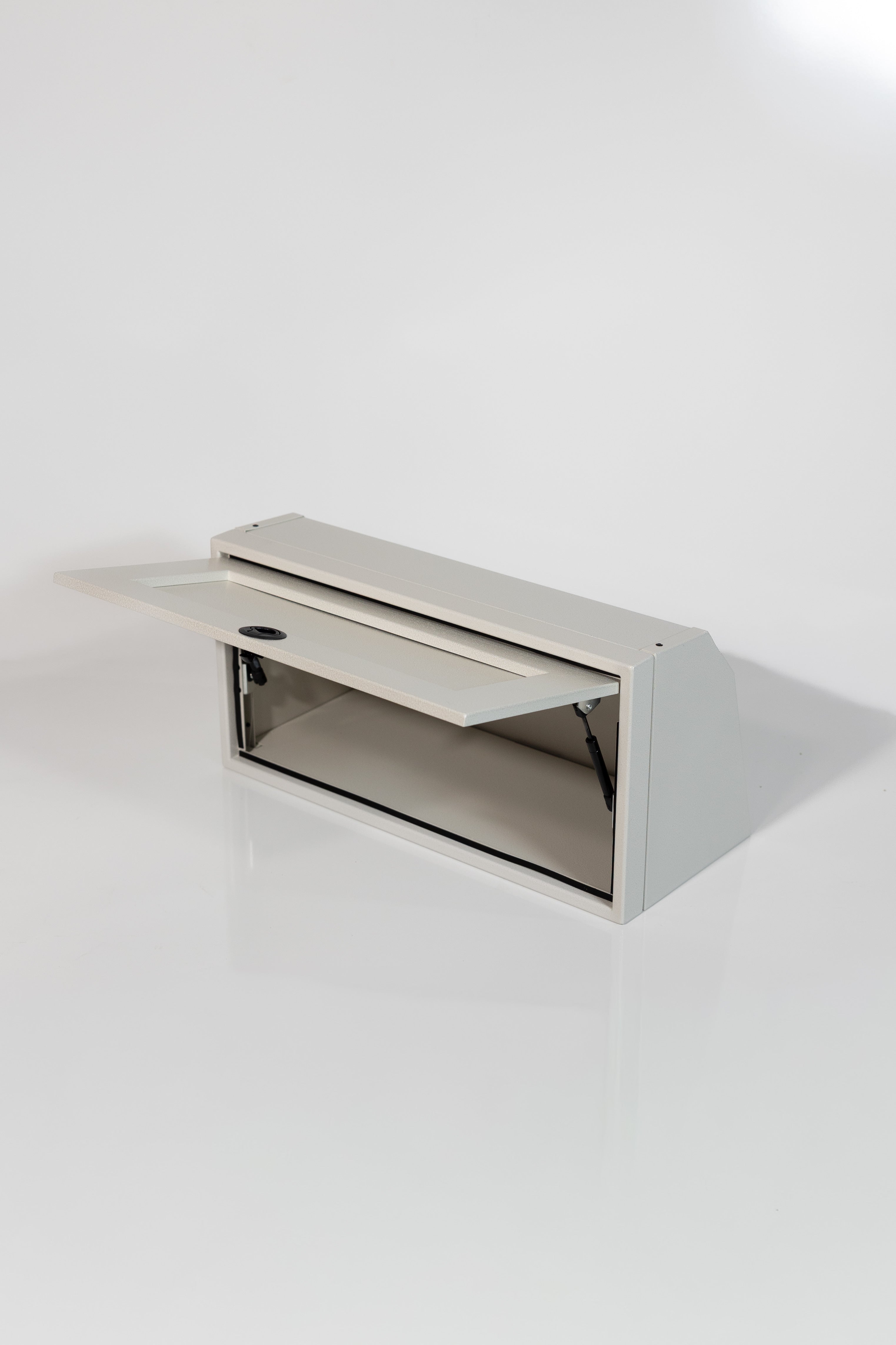 Van Wife Components 30" Upper Cabinet – Angled Powder Coated Aluminum Van Cabinet