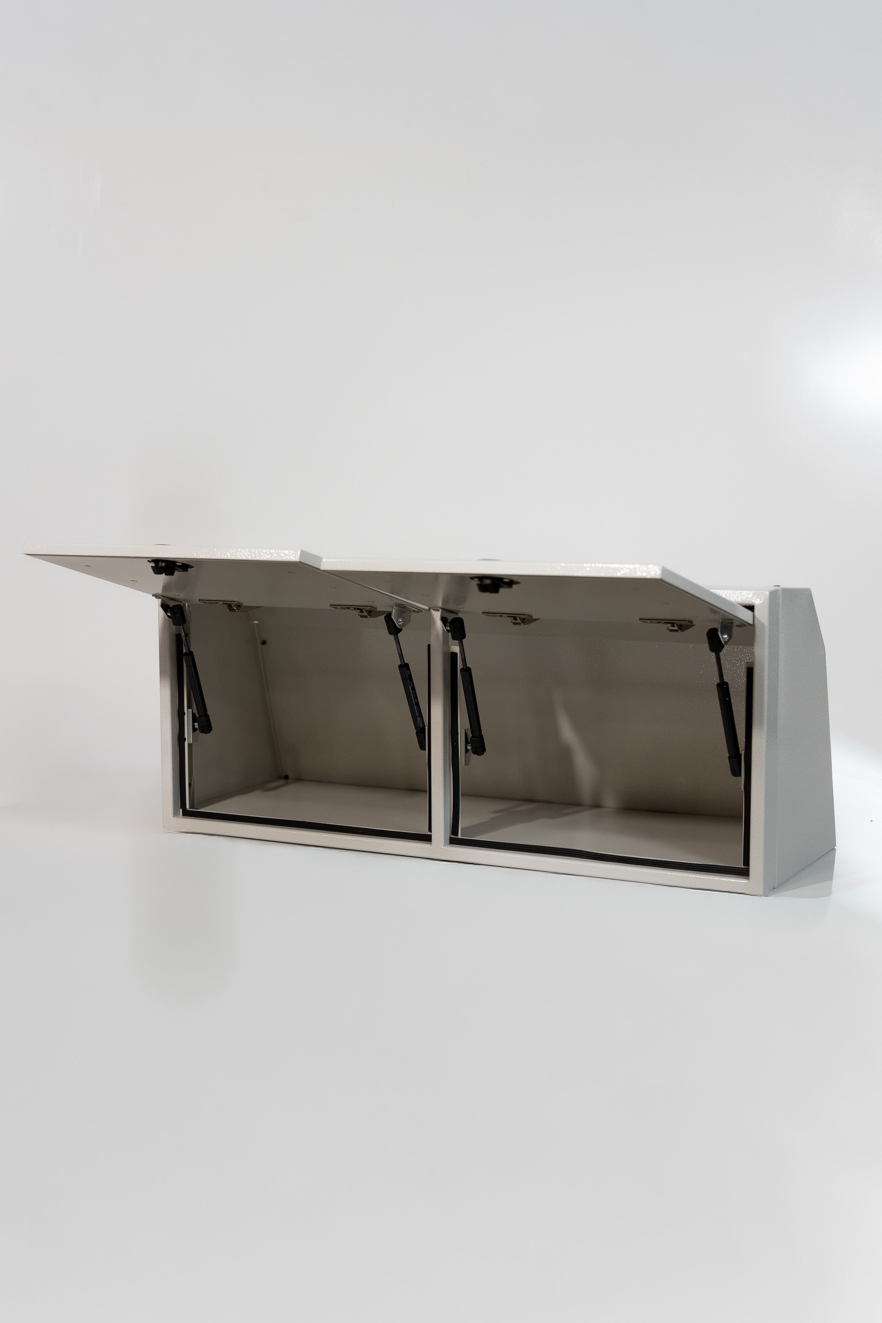 Van Wife Components 36" Upper Cabinet – Angled Powder Coated Aluminum Overland Van Cabinet