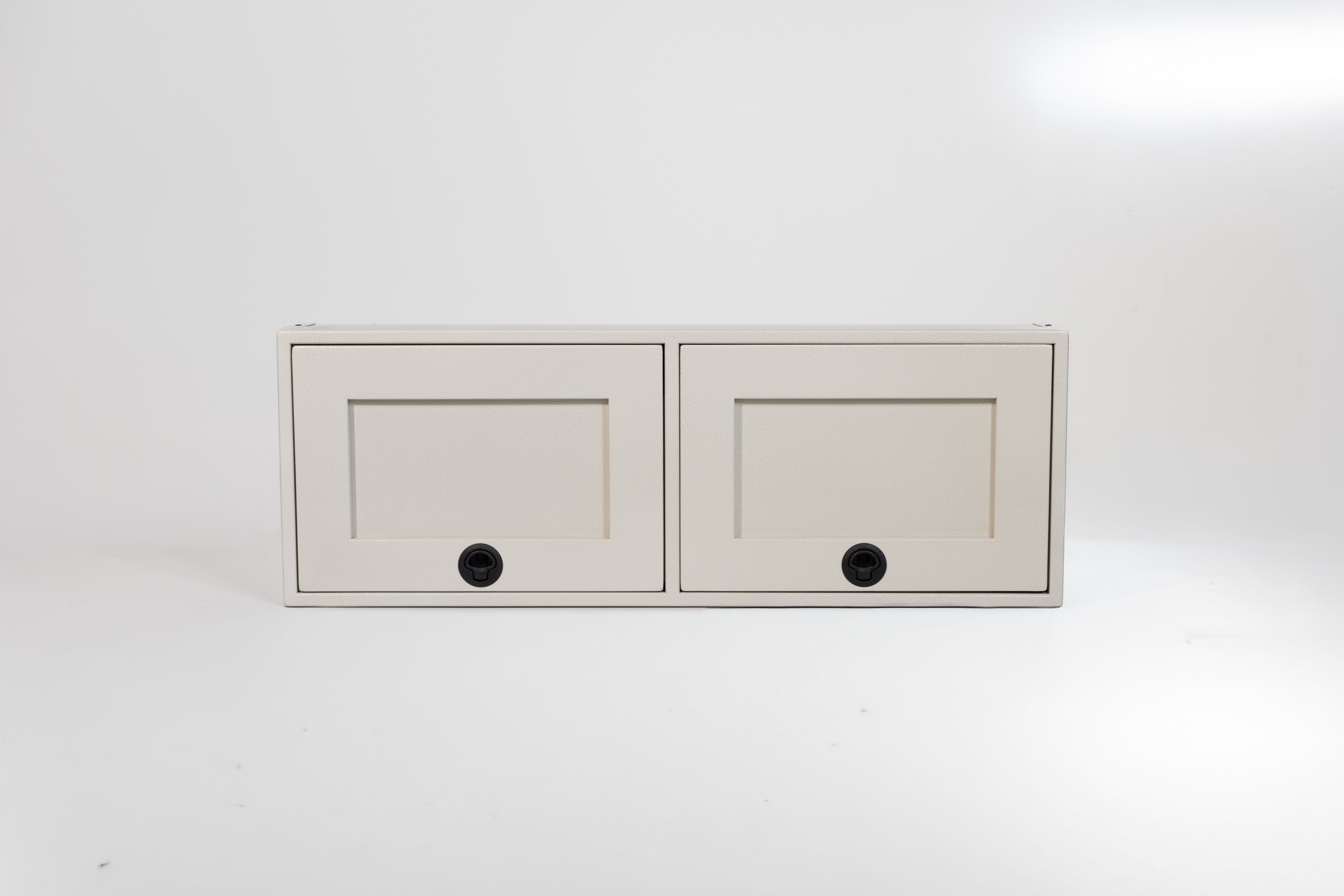 Van Wife Components 42" Upper Cabinet – Angled Powder Coated Aluminum Van Cabinet