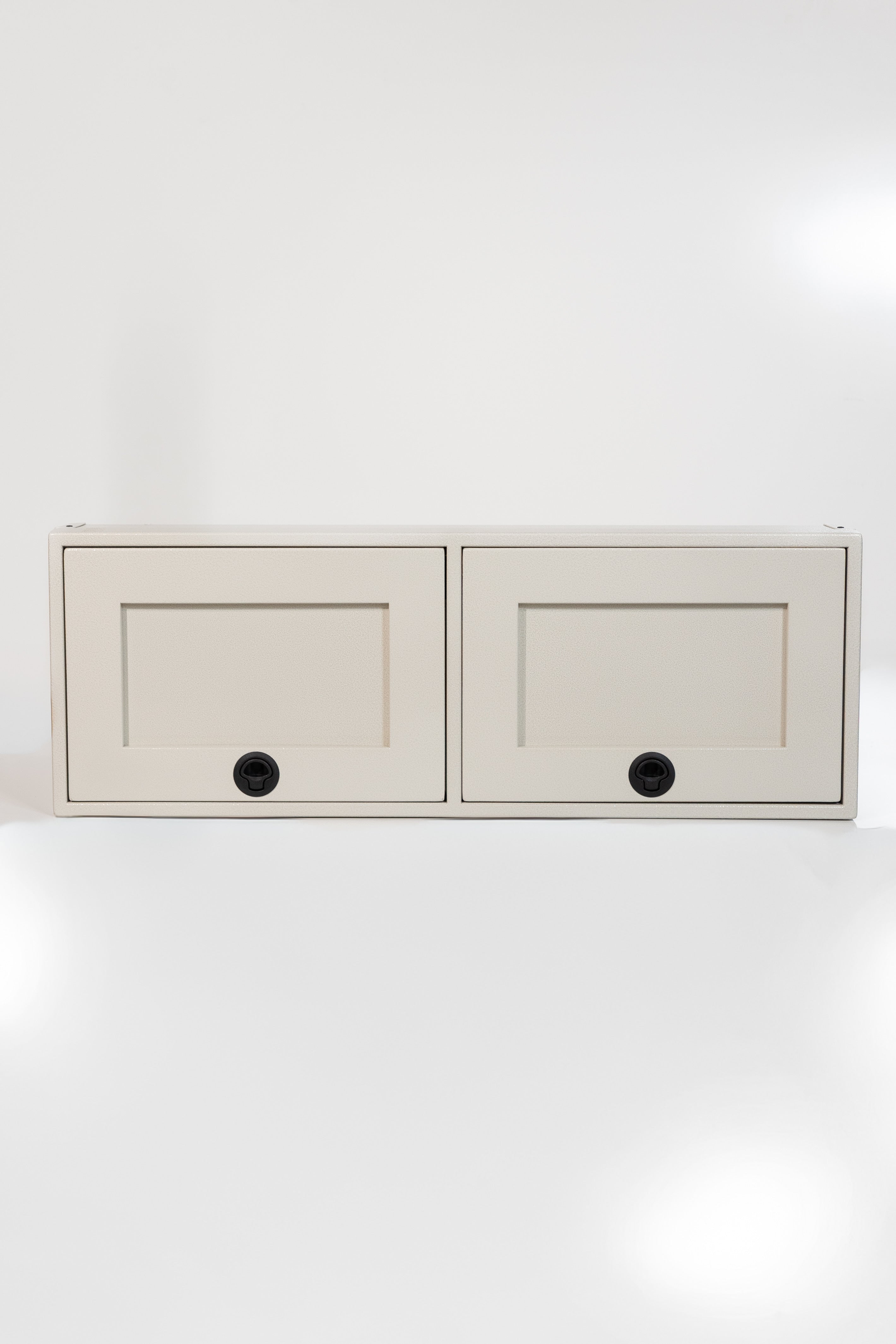 Van Wife Components 42" Upper Cabinet – Angled Powder Coated Aluminum Van Cabinet