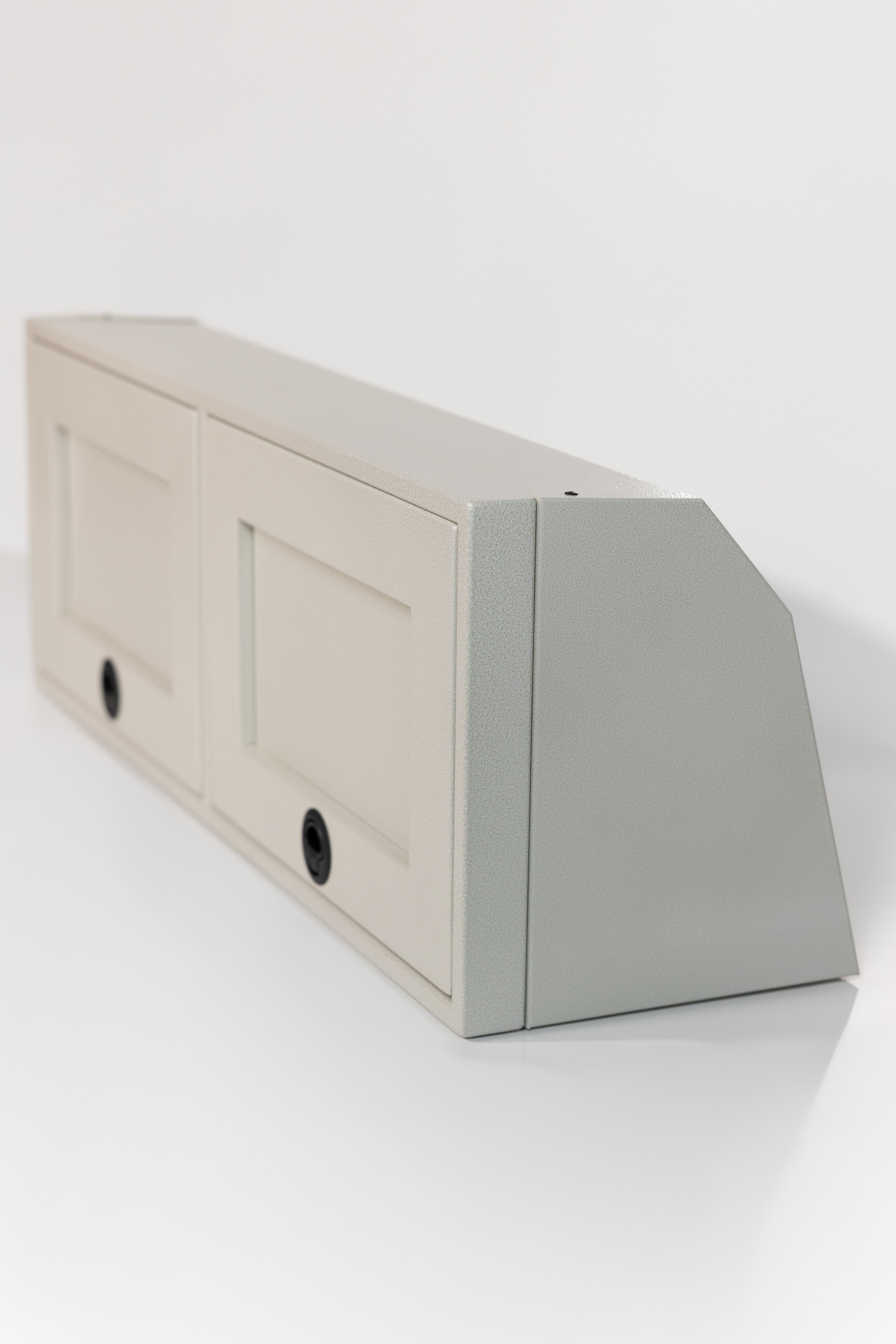 Van Wife Components 42" Upper Cabinet – Angled Powder Coated Aluminum Van Cabinet