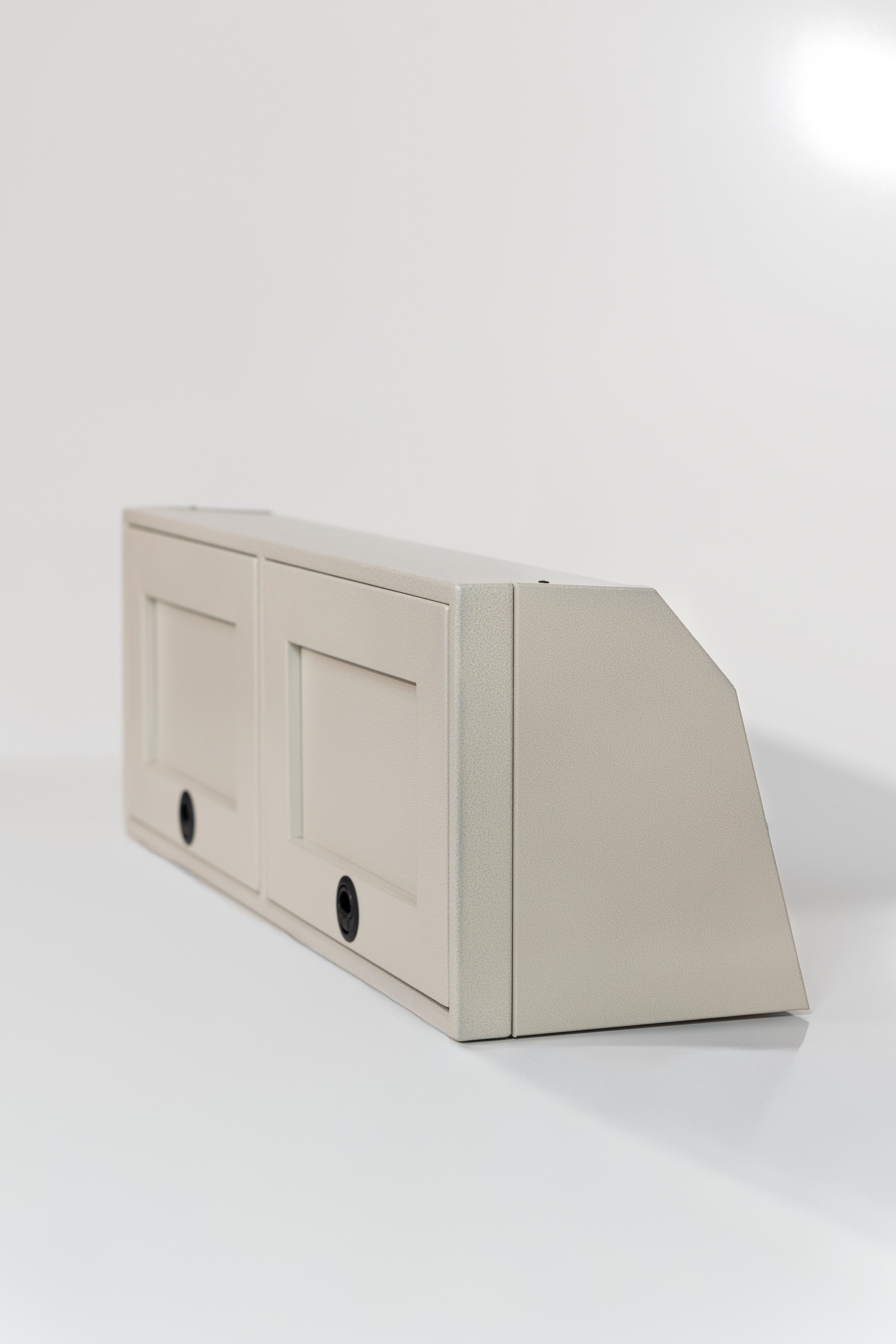 Van Wife Components 42" Upper Cabinet – Angled Powder Coated Aluminum Van Cabinet