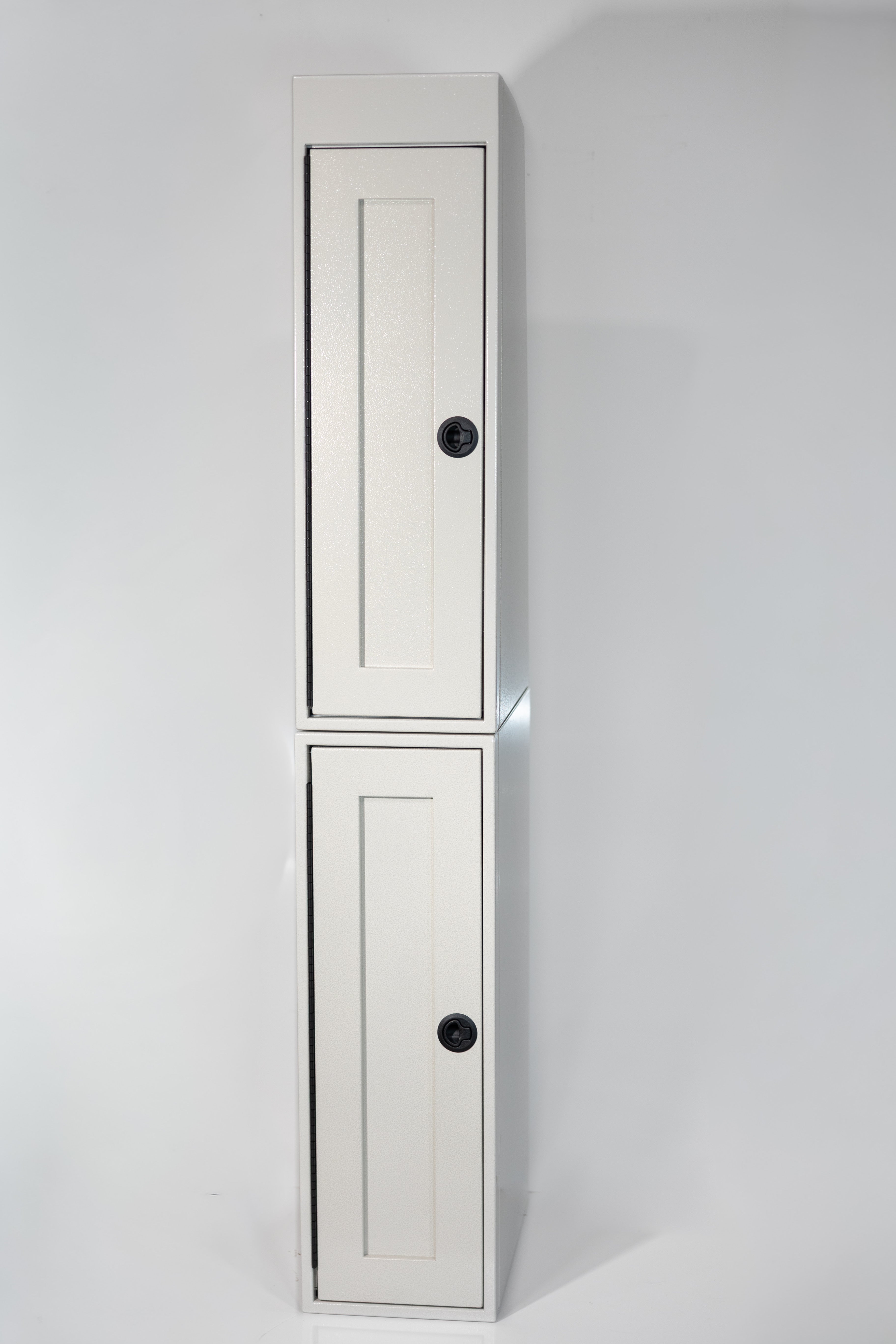 Van Wife Components Upper Closet 12"x22"x38" – Powder Coated Aluminum Van Storage Cabinet