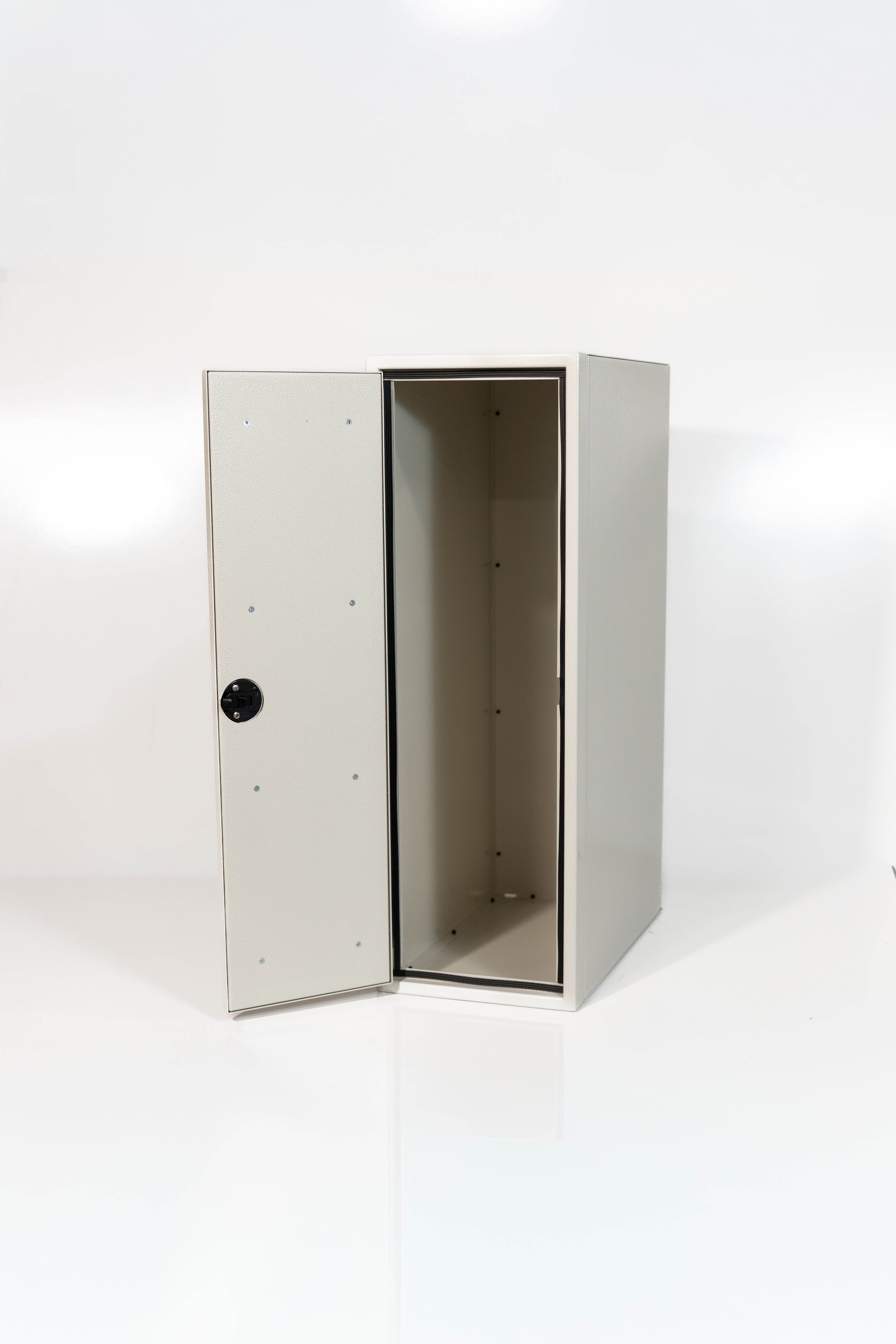 Van Wife Components 12" Single Door Base Cabinet – Full Depth Powder Coated Aluminum
