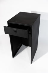 Van Wife Components 18" Fridge Base with Nova Kool R3100 – Powder Coated Aluminum Cabinet with Integrated Fridge