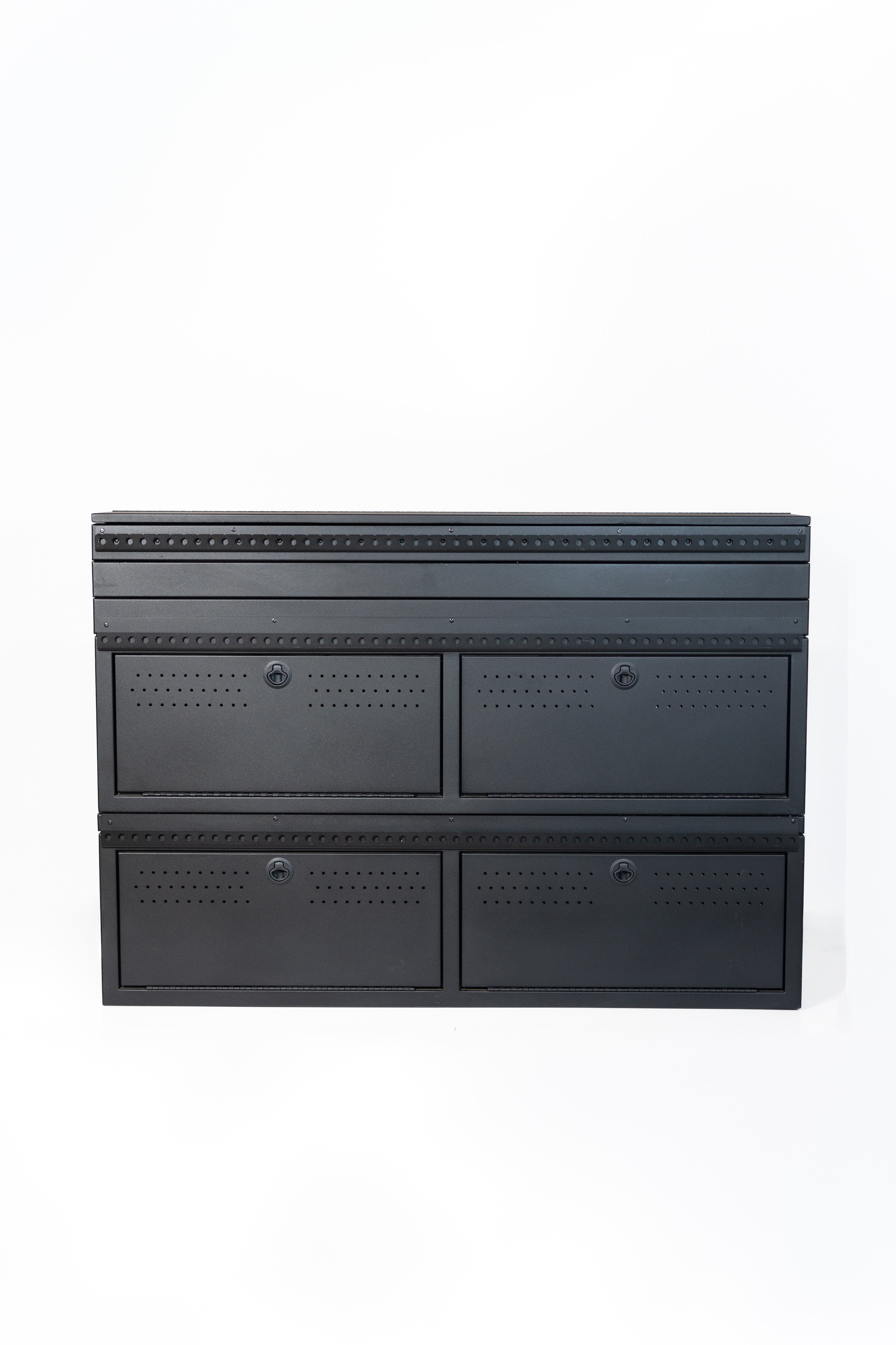 Van Wife Components 12" Wheel Well Cover – Powder Coated Aluminum Van Storage System