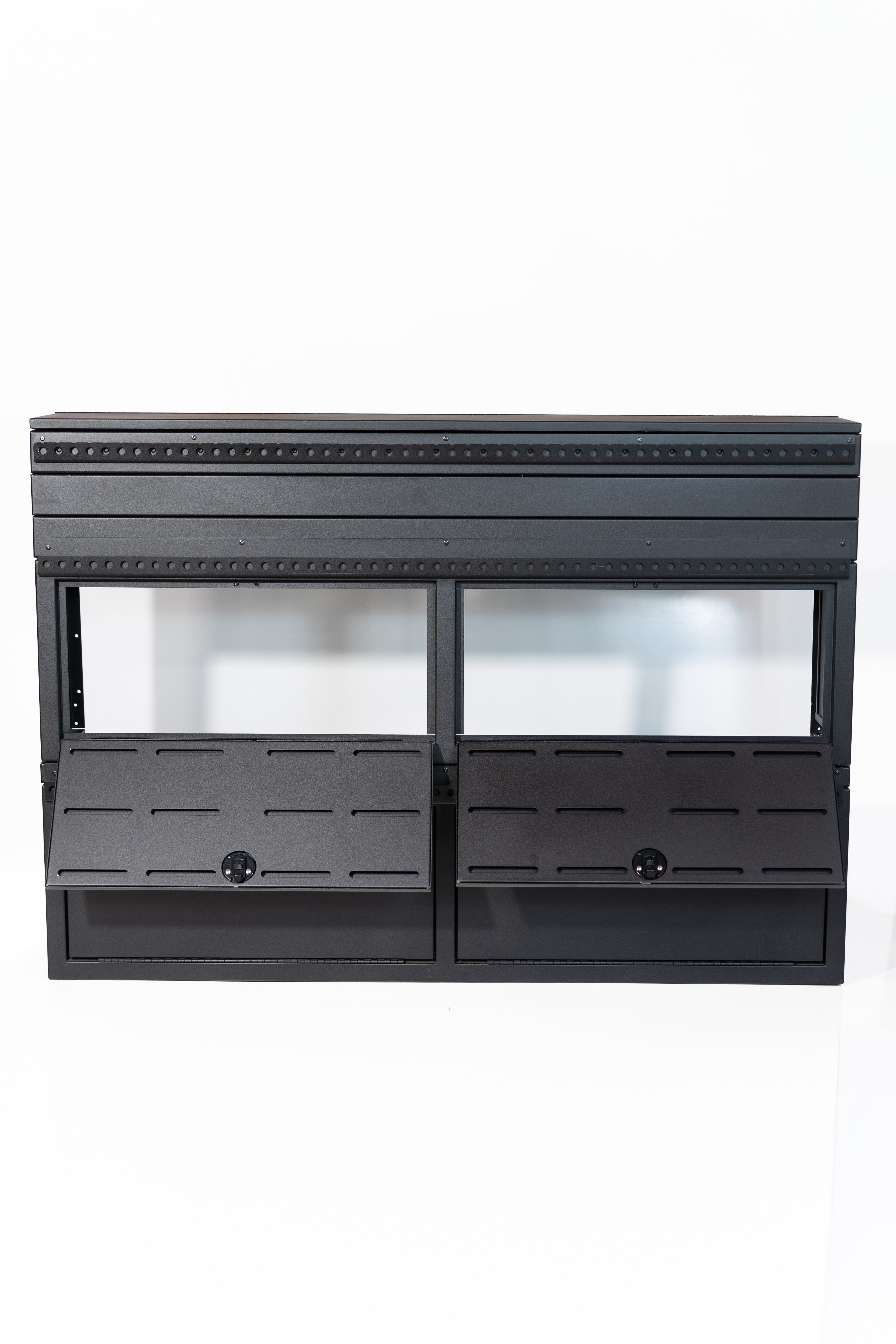 Van Wife Components 12" Wheel Well Cover – Powder Coated Aluminum Van Storage System