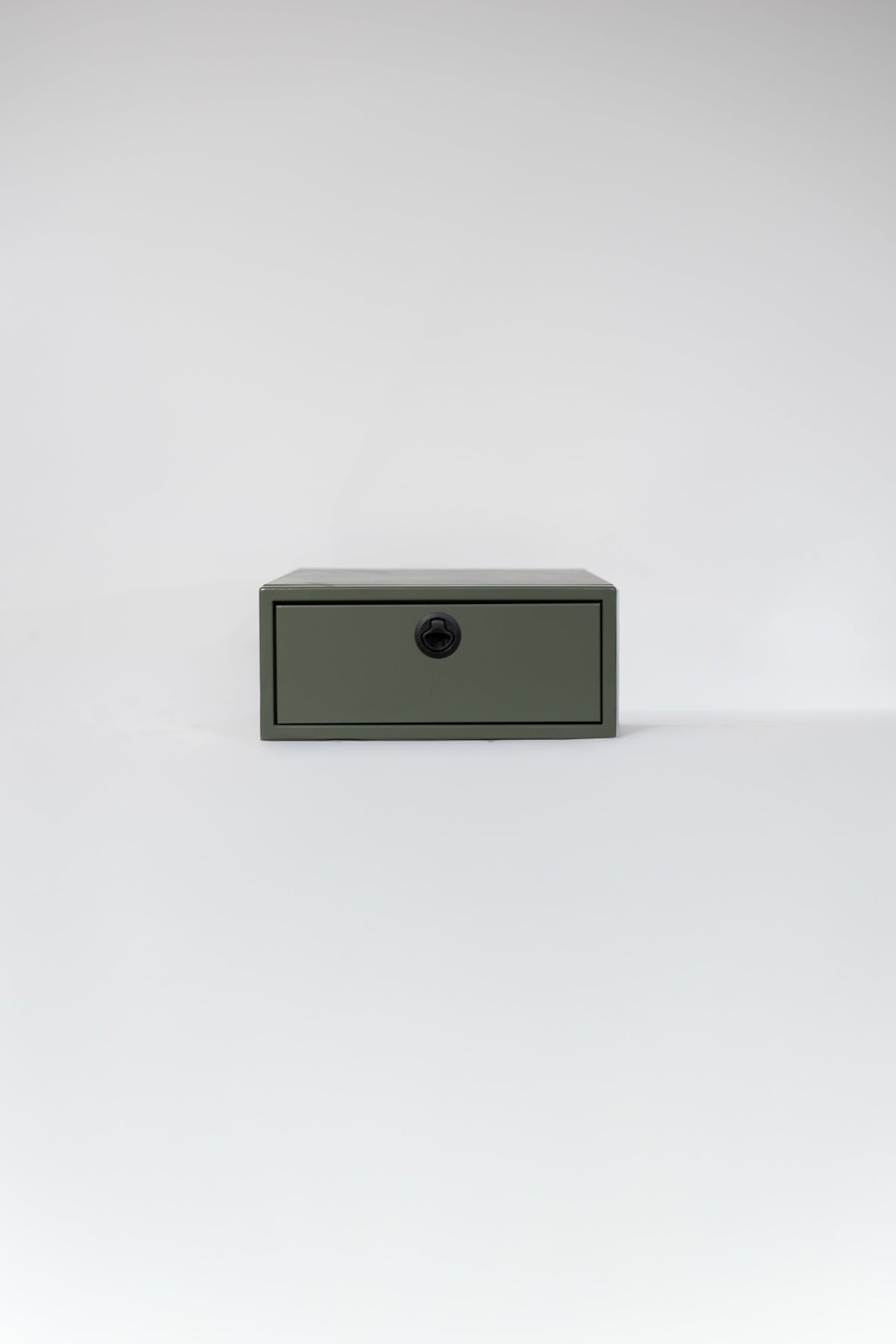 Van Wife Components Nightstand 19"x34"x8" – Powder Coated Aluminum Bedside Storage