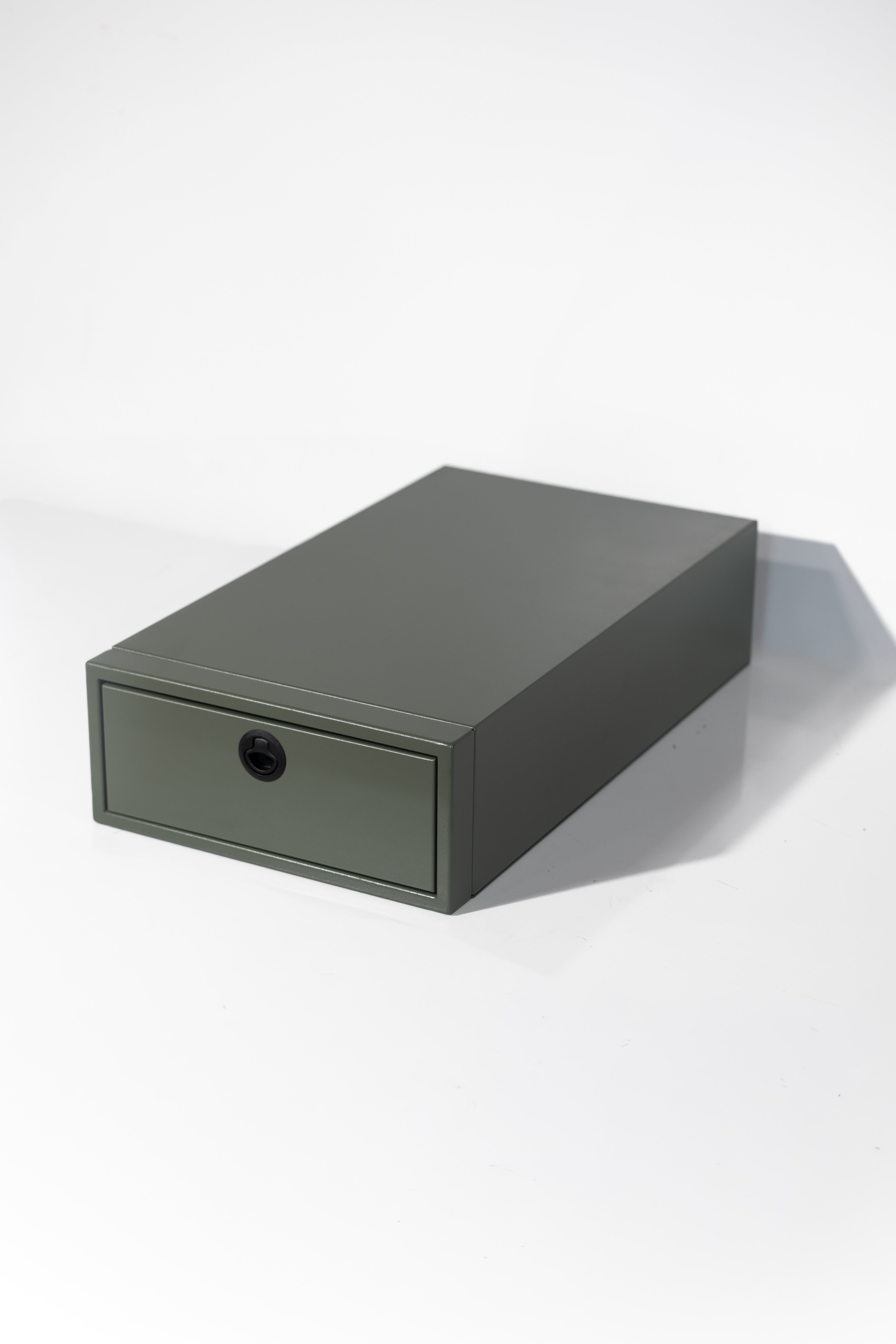 Van Wife Components Nightstand 19"x34"x8" – Powder Coated Aluminum Bedside Storage