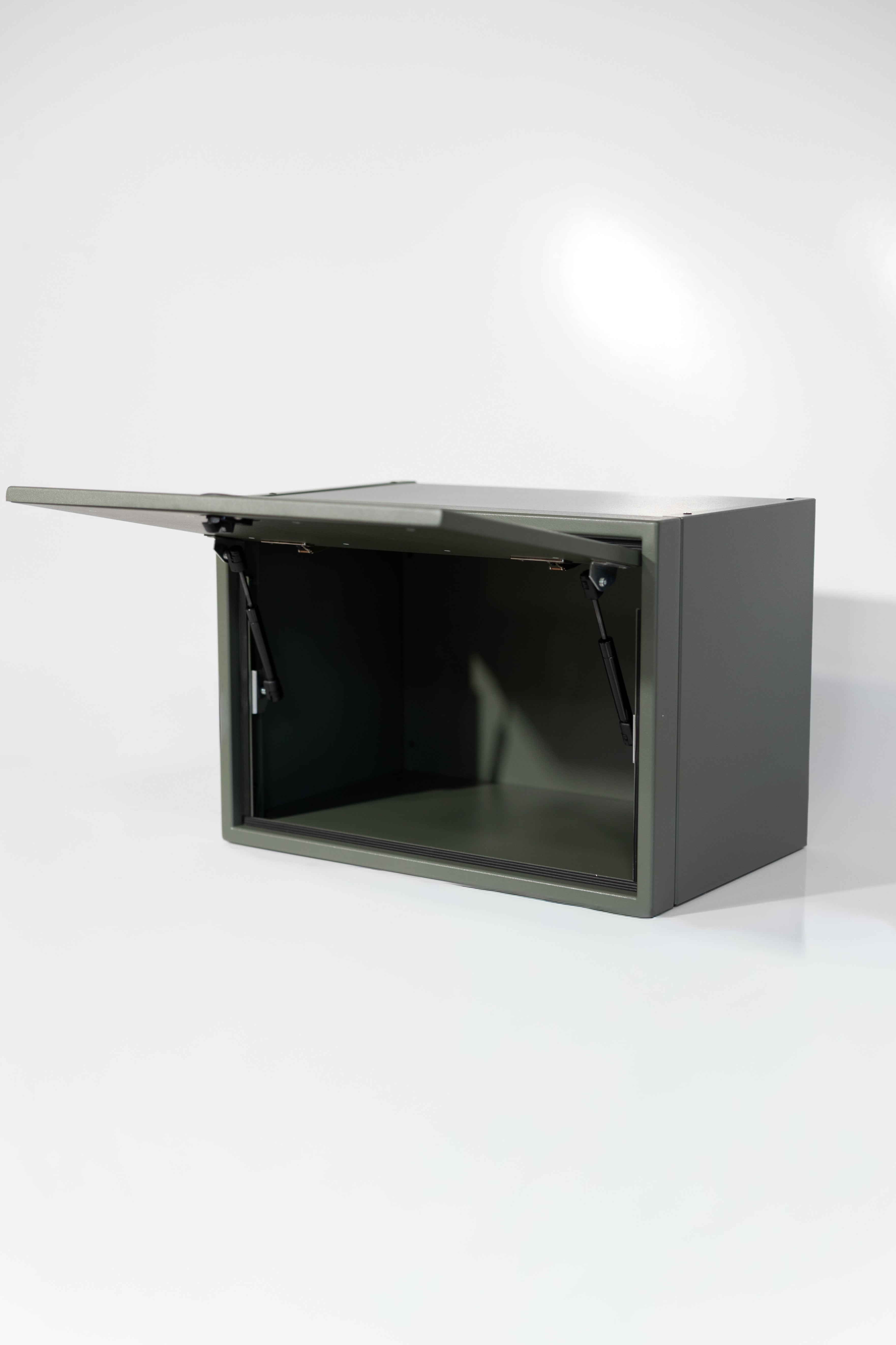 Van Wife Components 23" Ekko Upper Cabinet – Passenger Side Powder Coated Aluminum