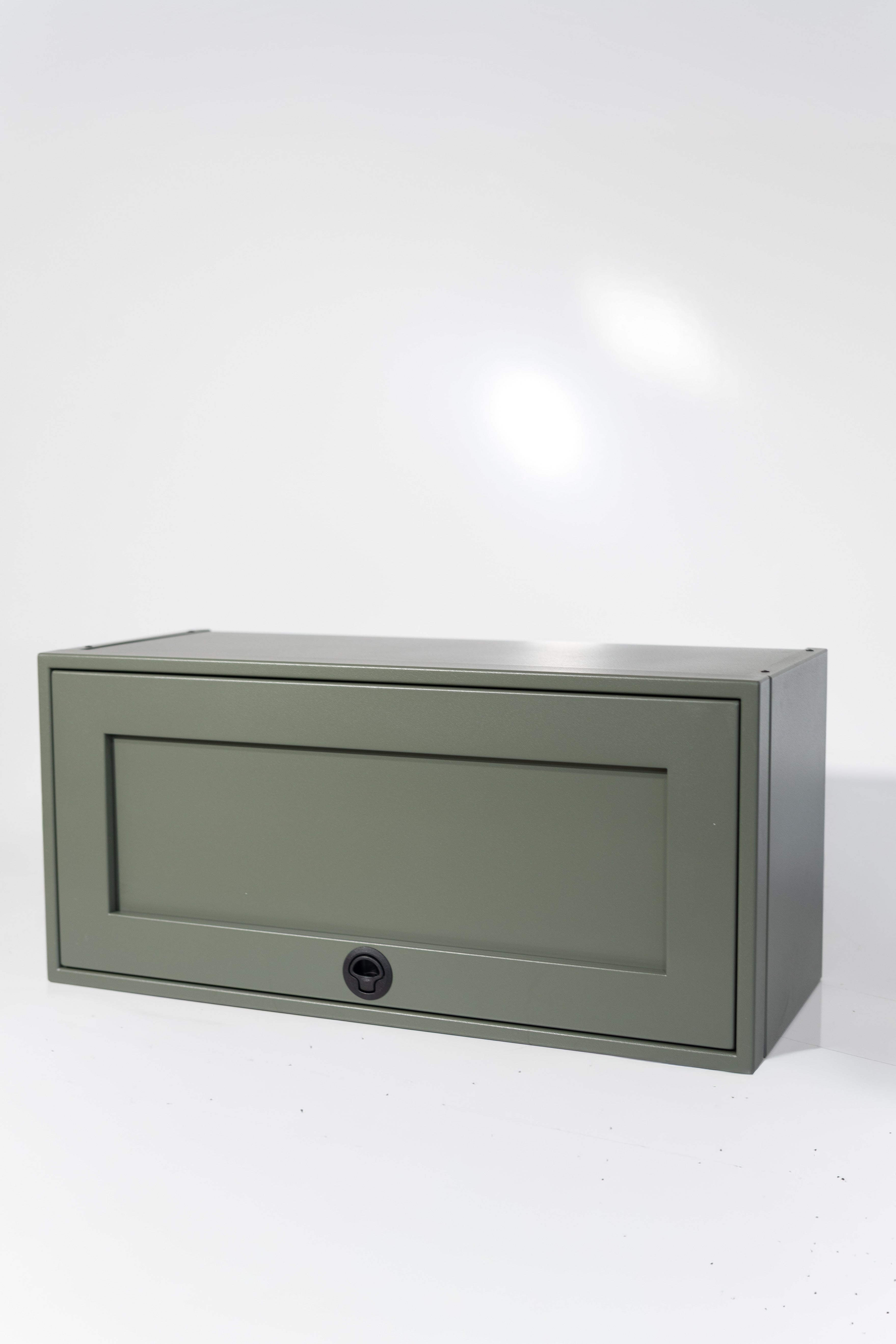 Van Wife Components 34.5" Ekko Upper Cabinet – Driver’s Side Powder Coated Aluminum