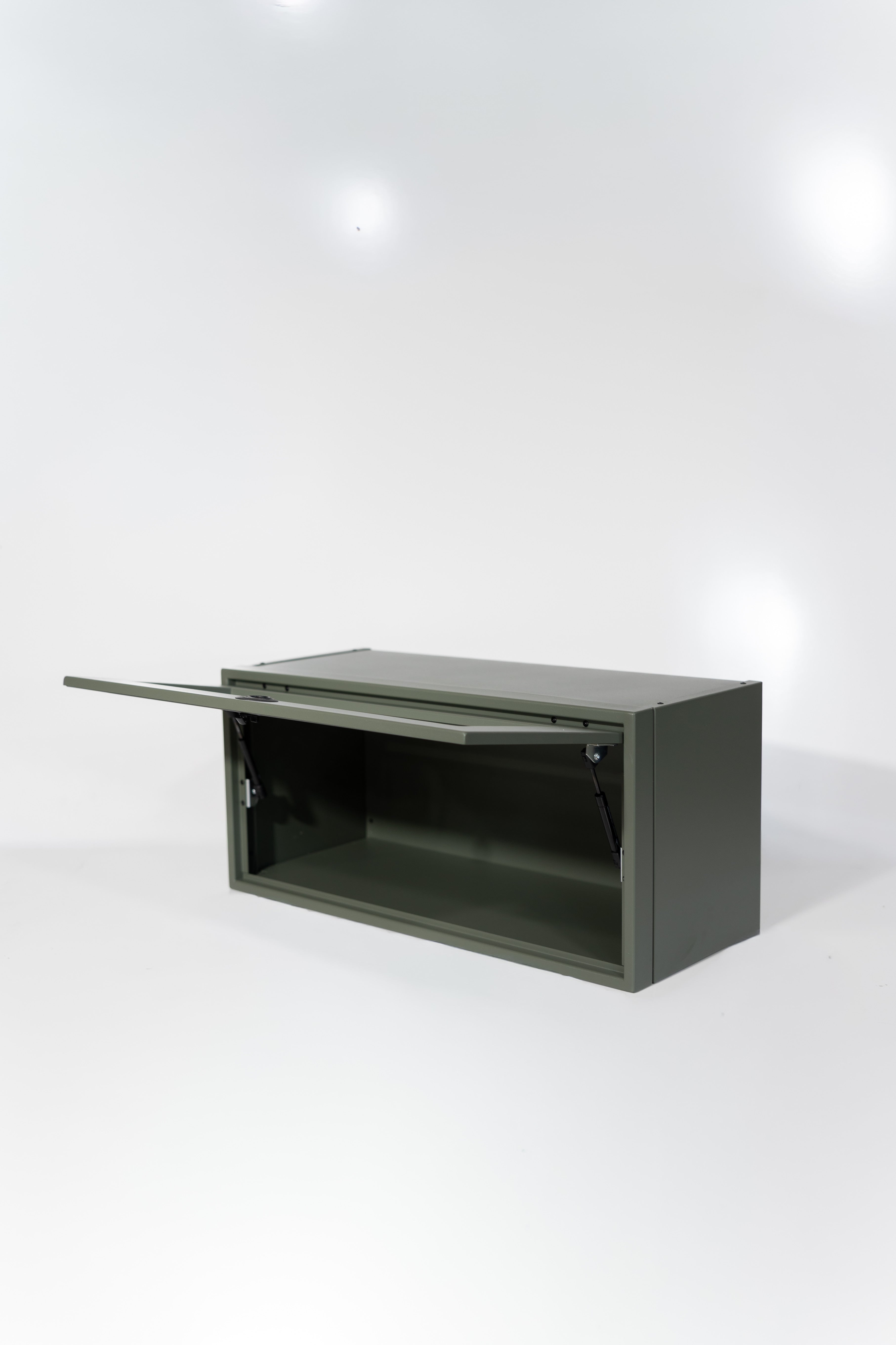 Van Wife Components 34.5" Ekko Upper Cabinet – Driver’s Side Powder Coated Aluminum