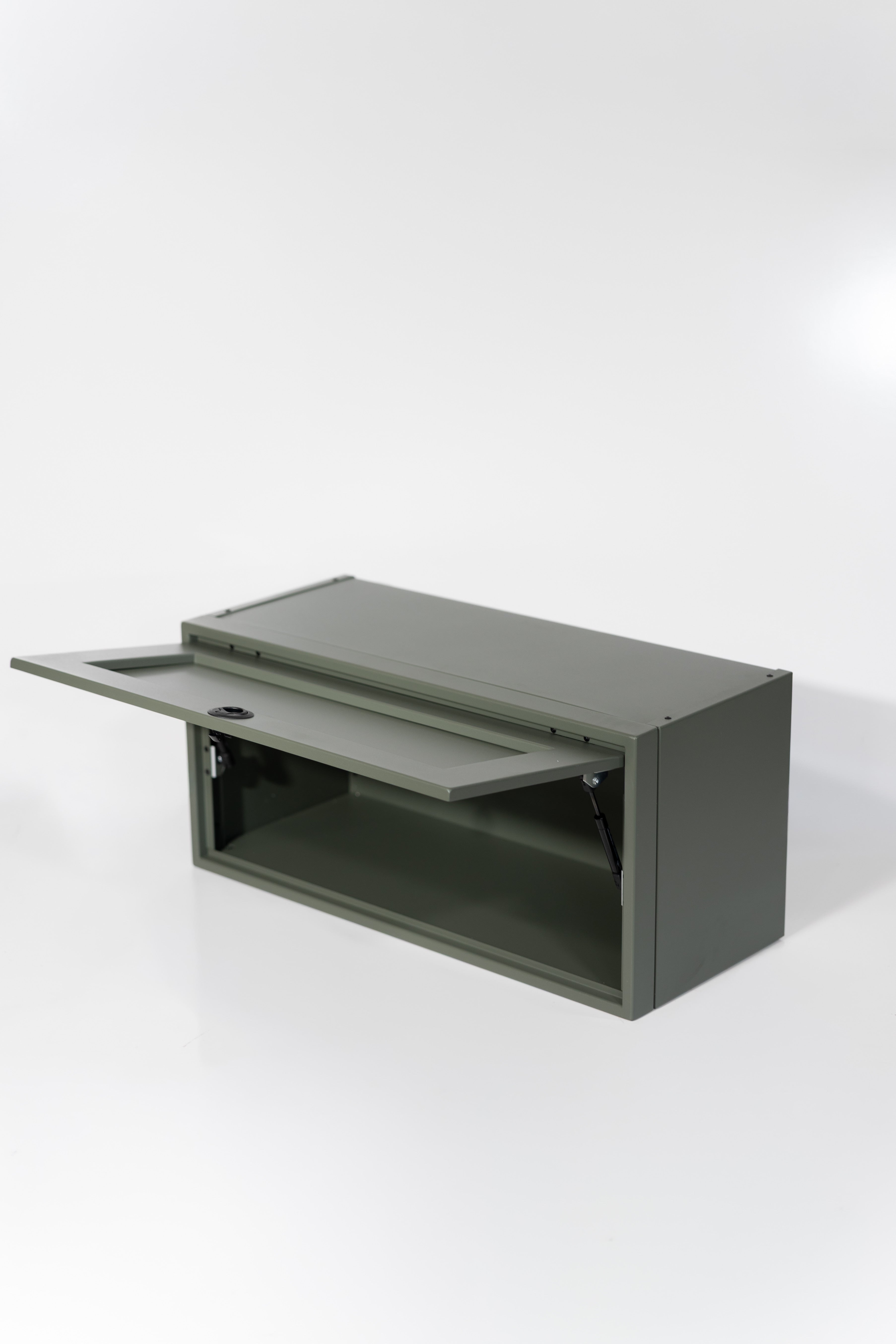 Van Wife Components 34.5" Ekko Upper Cabinet – Driver’s Side Powder Coated Aluminum