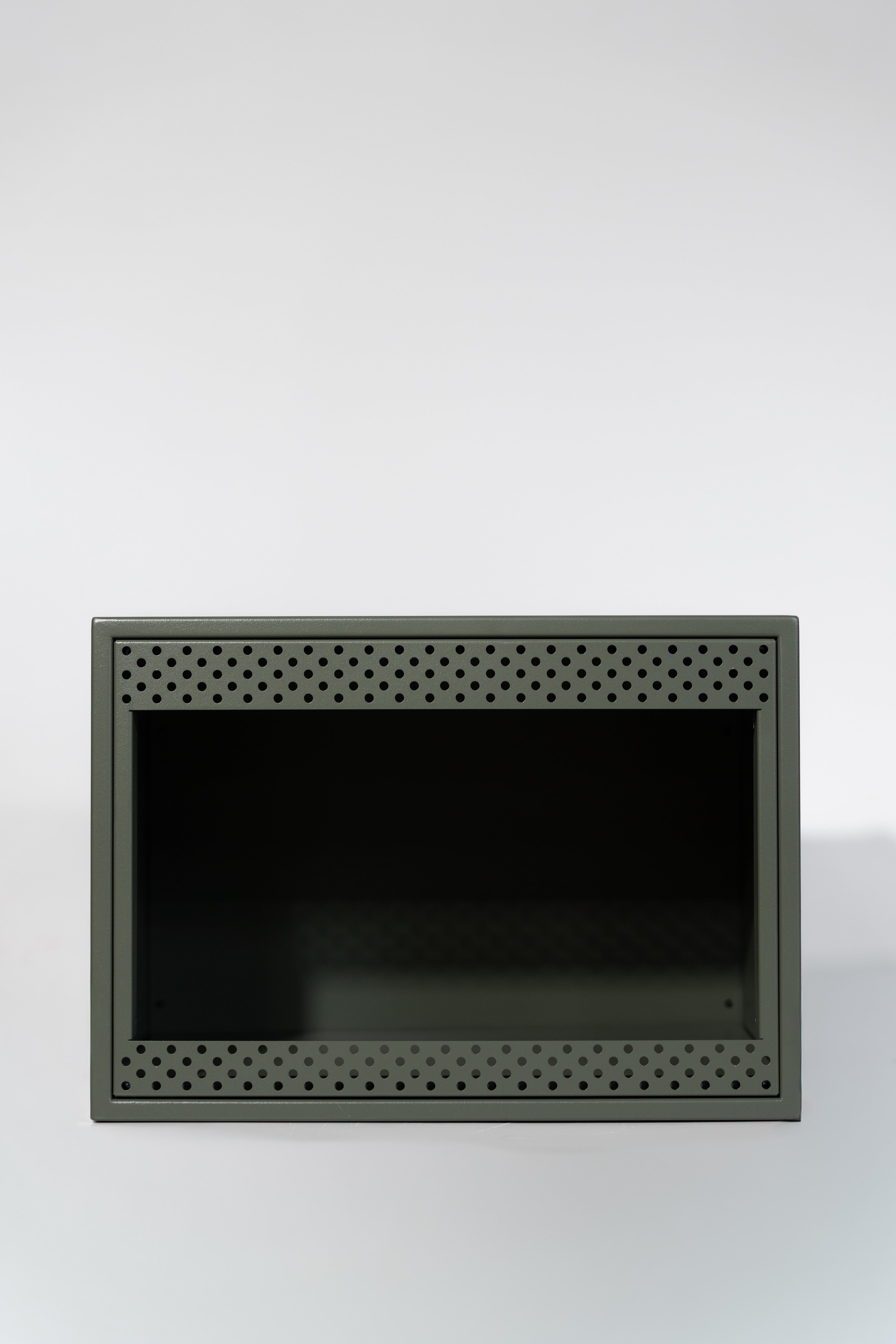 Van Wife Components Ekko Microwave Cabinet 24"x18"x17" – Powder Coated Aluminum