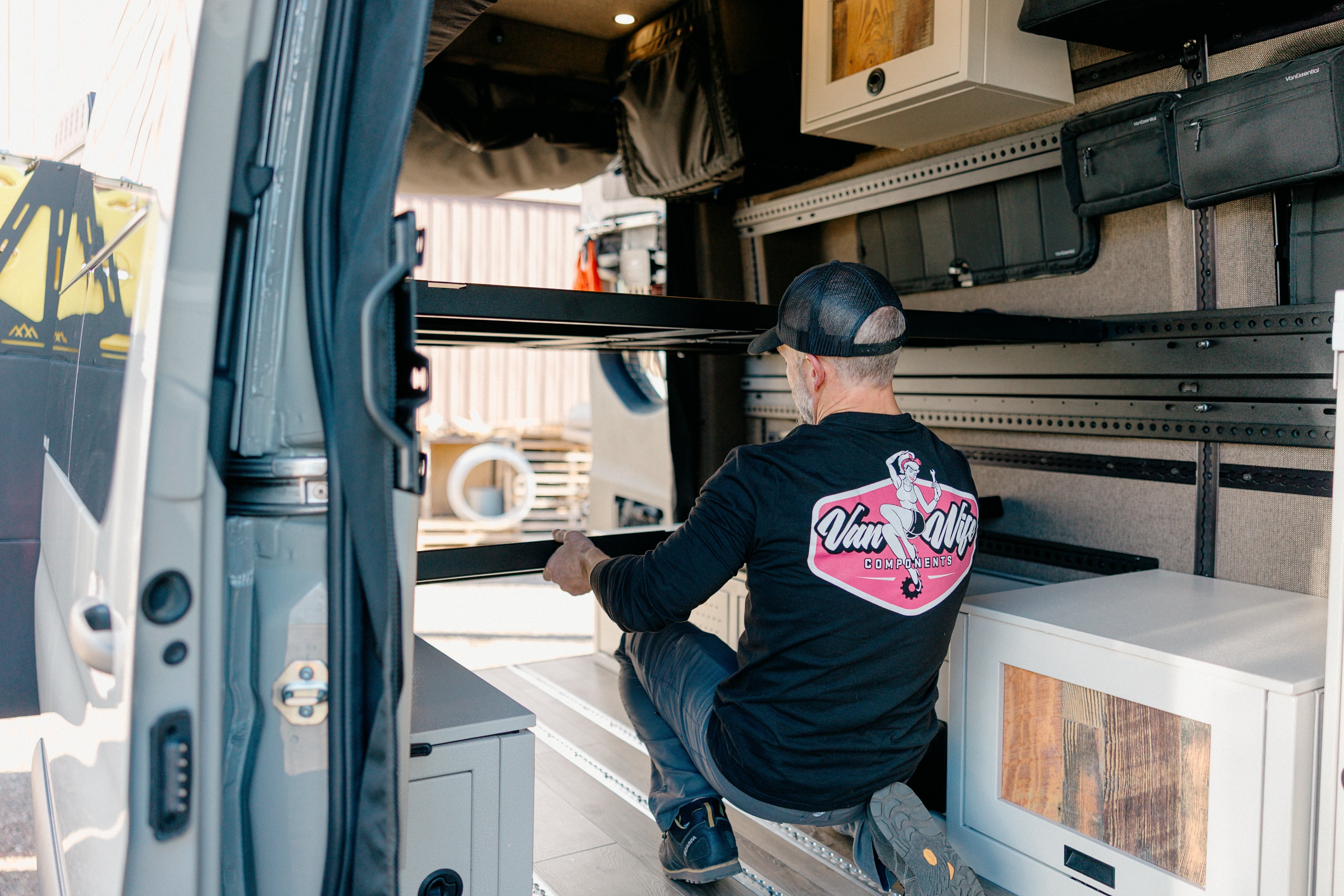 Van Wife Components Bed Panel – Modular Replacement Panel for Bed System