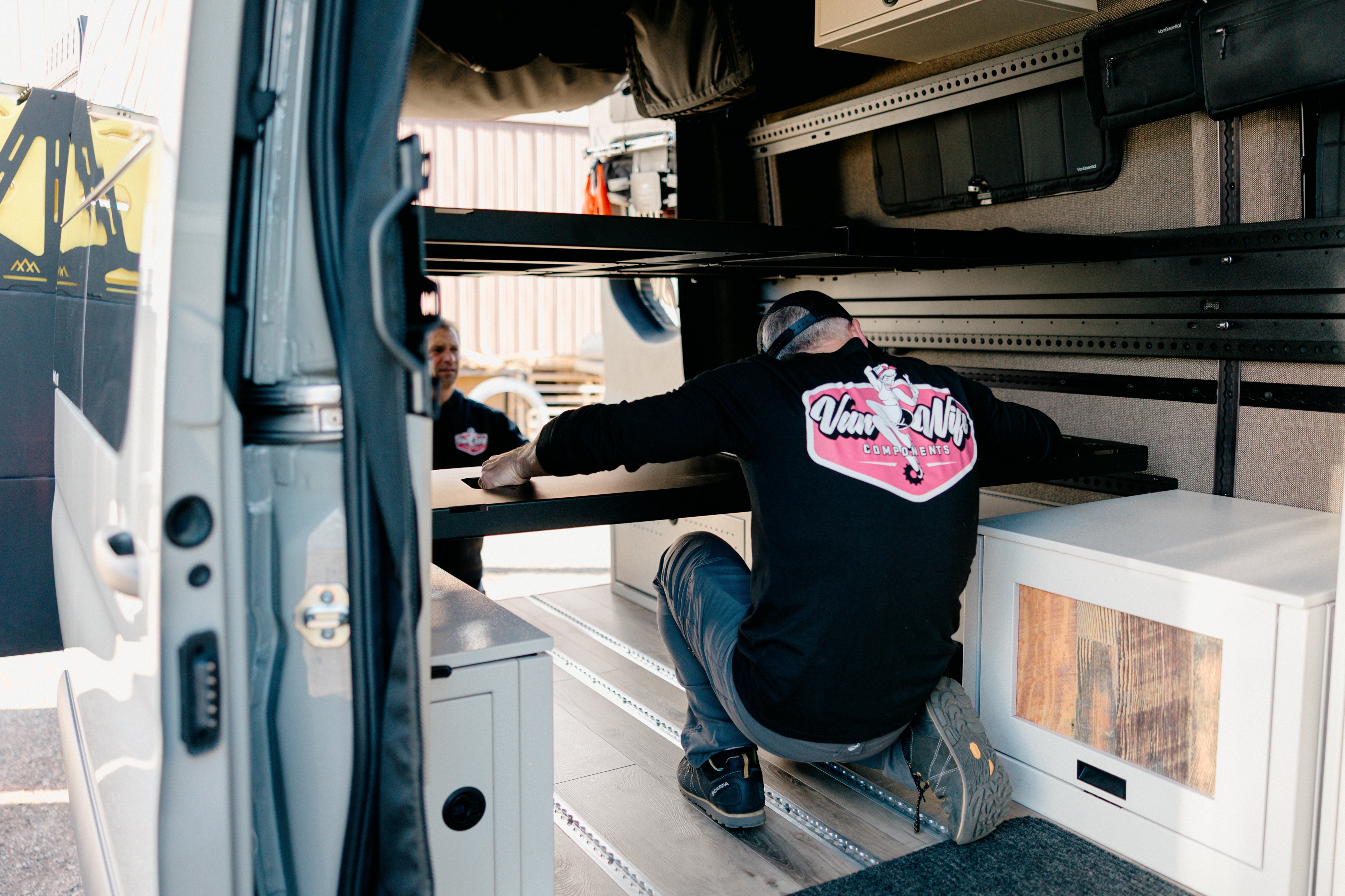 Van Wife Components Bed Panel – Modular Replacement Panel for Bed System