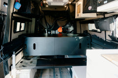 Van Wife Components 75" Double Bed Rail with Base Channel System – Modular Bed Mounting System