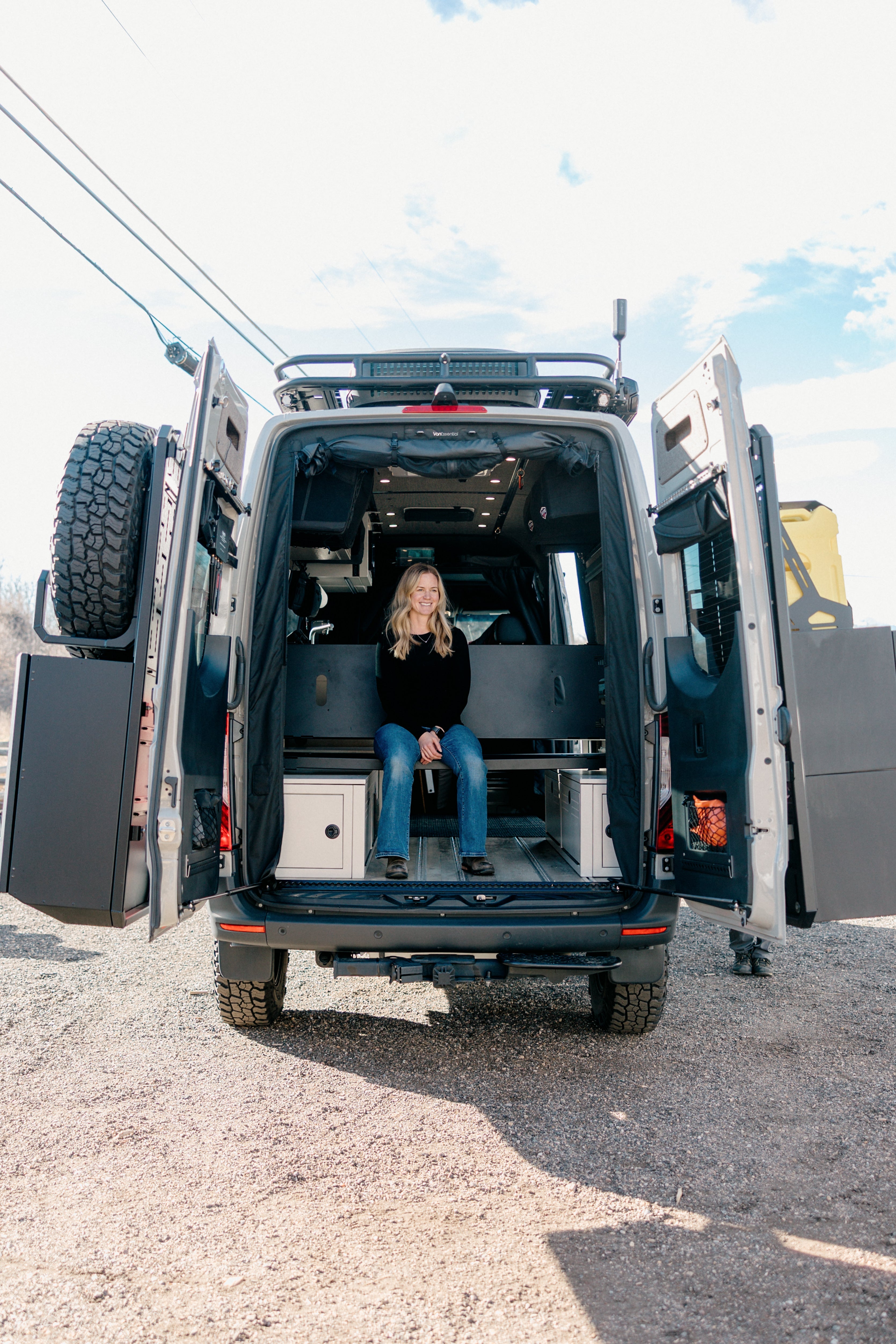 Van Wife Components 75" Double Bed Rail with Base Channel System – Modular Bed Mounting System