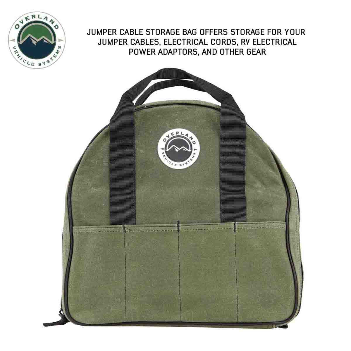 Jumper Cable Bag #16 Waxed Canvas