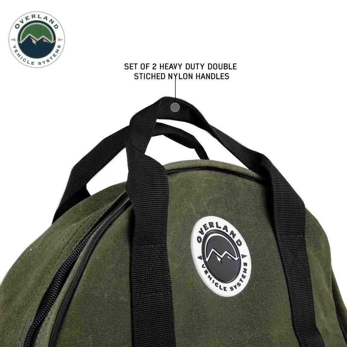Jumper Cable Bag #16 Waxed Canvas