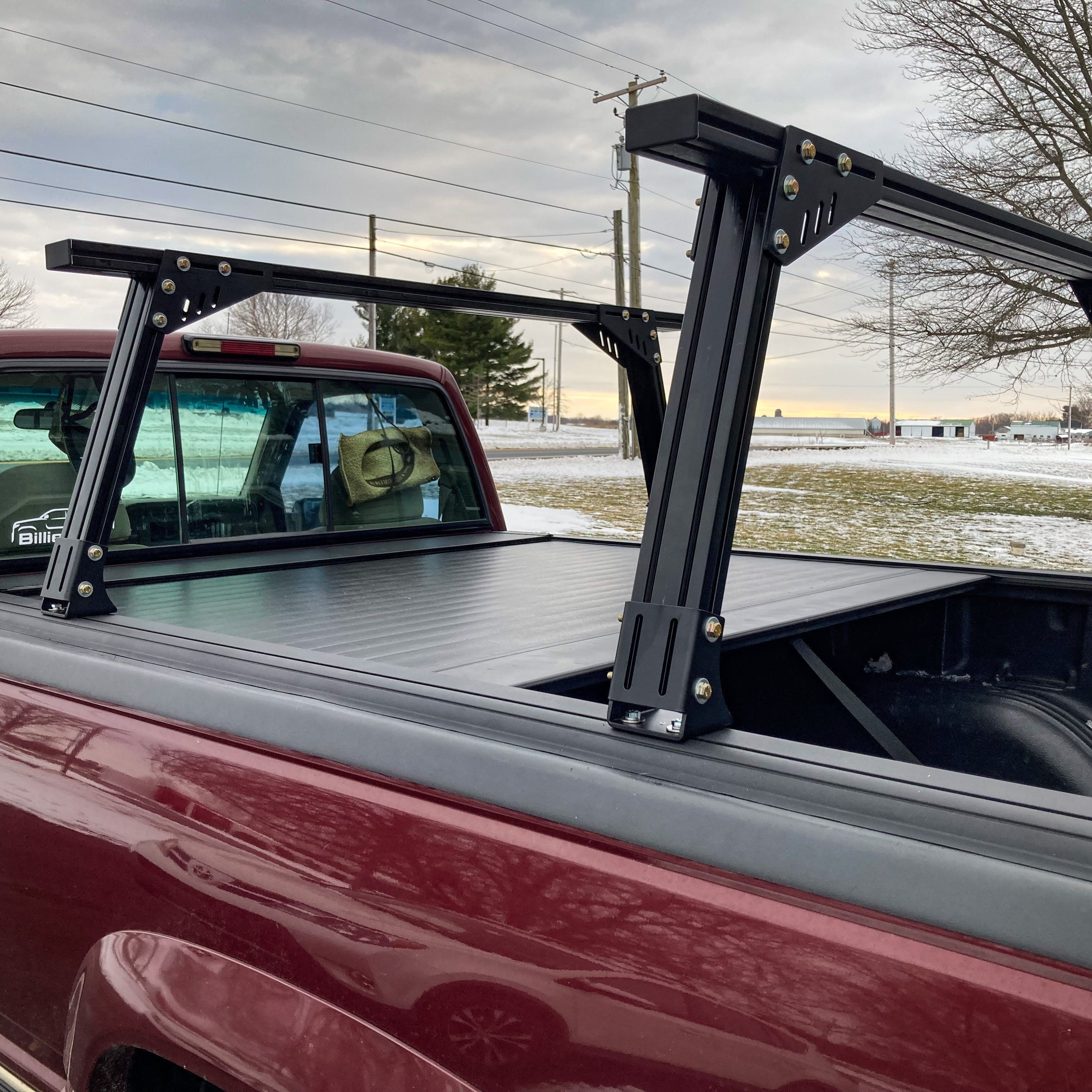 Silverado/Sierra 1500, 2500, 3500 - Bed Rack For Retractable Covers with T-slots
