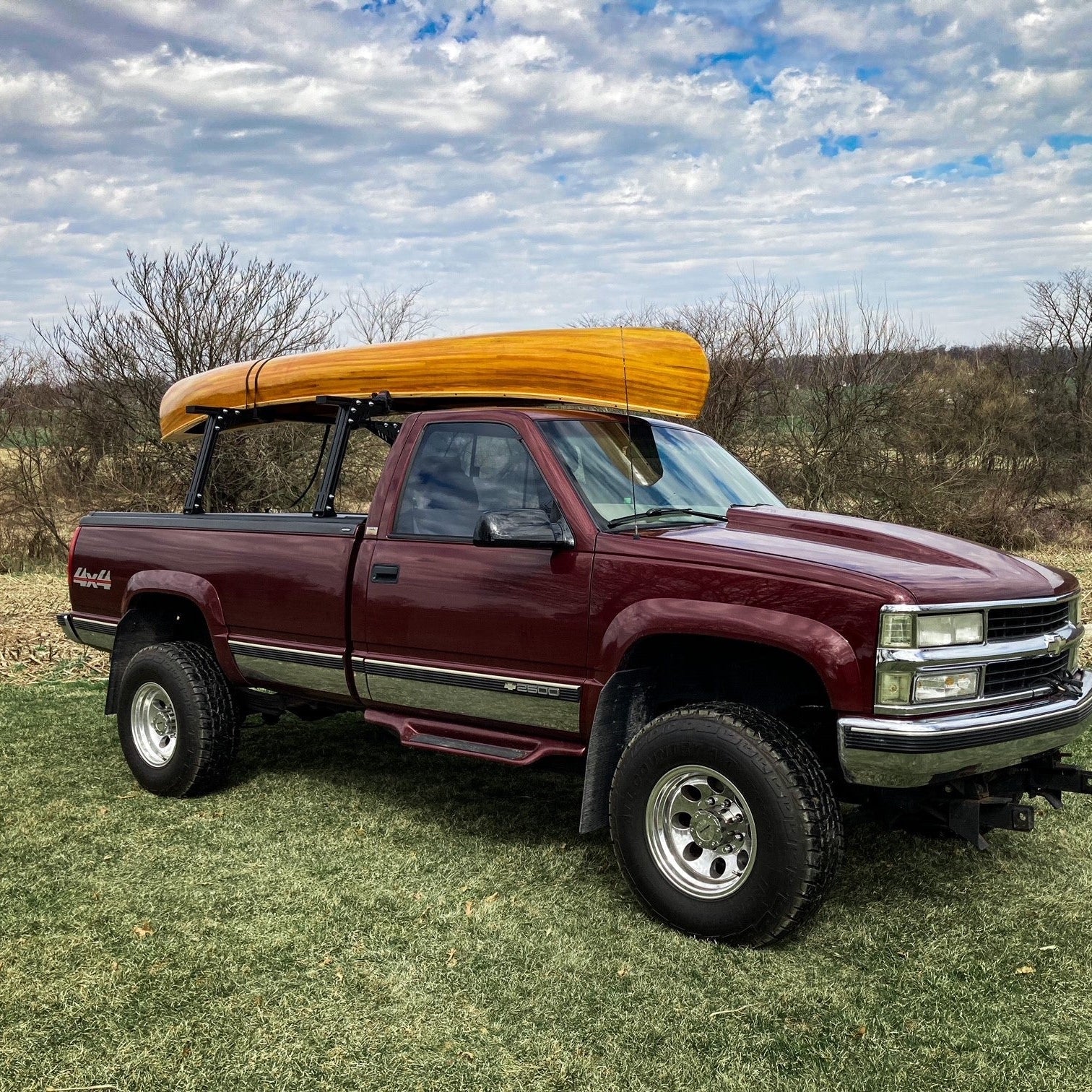 Silverado/Sierra 1500, 2500, 3500 - Bed Rack For Retractable Covers with T-slots