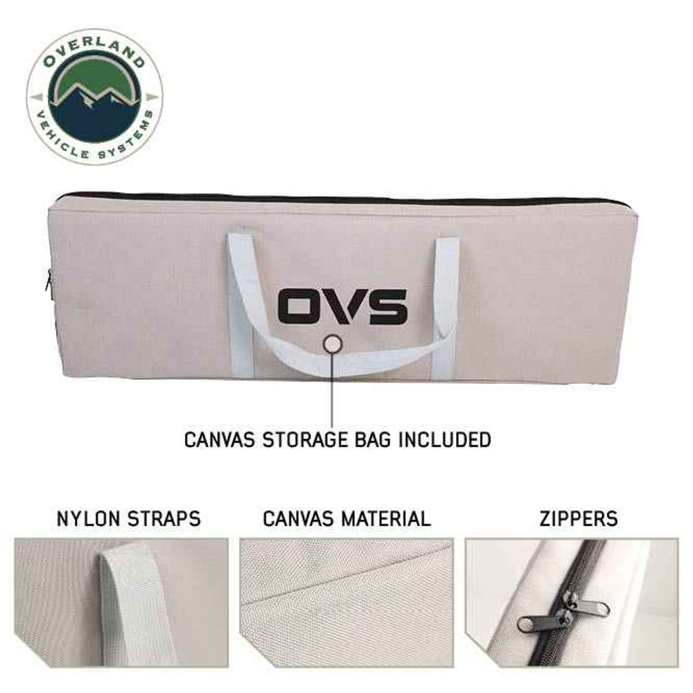 Kick It Bi-Fold Camp Table - Wood Base & Storage Bag