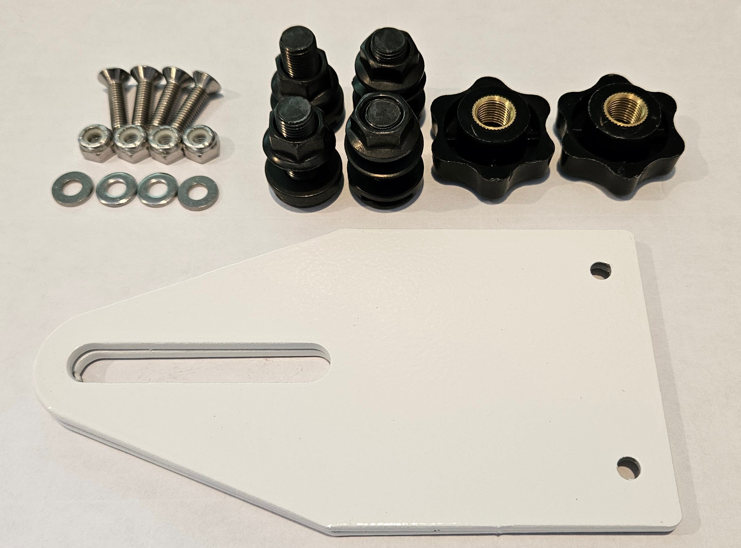 Van Wife Components Upper Cabinet L-Track Mounting Kit – Aluminum Bracket System