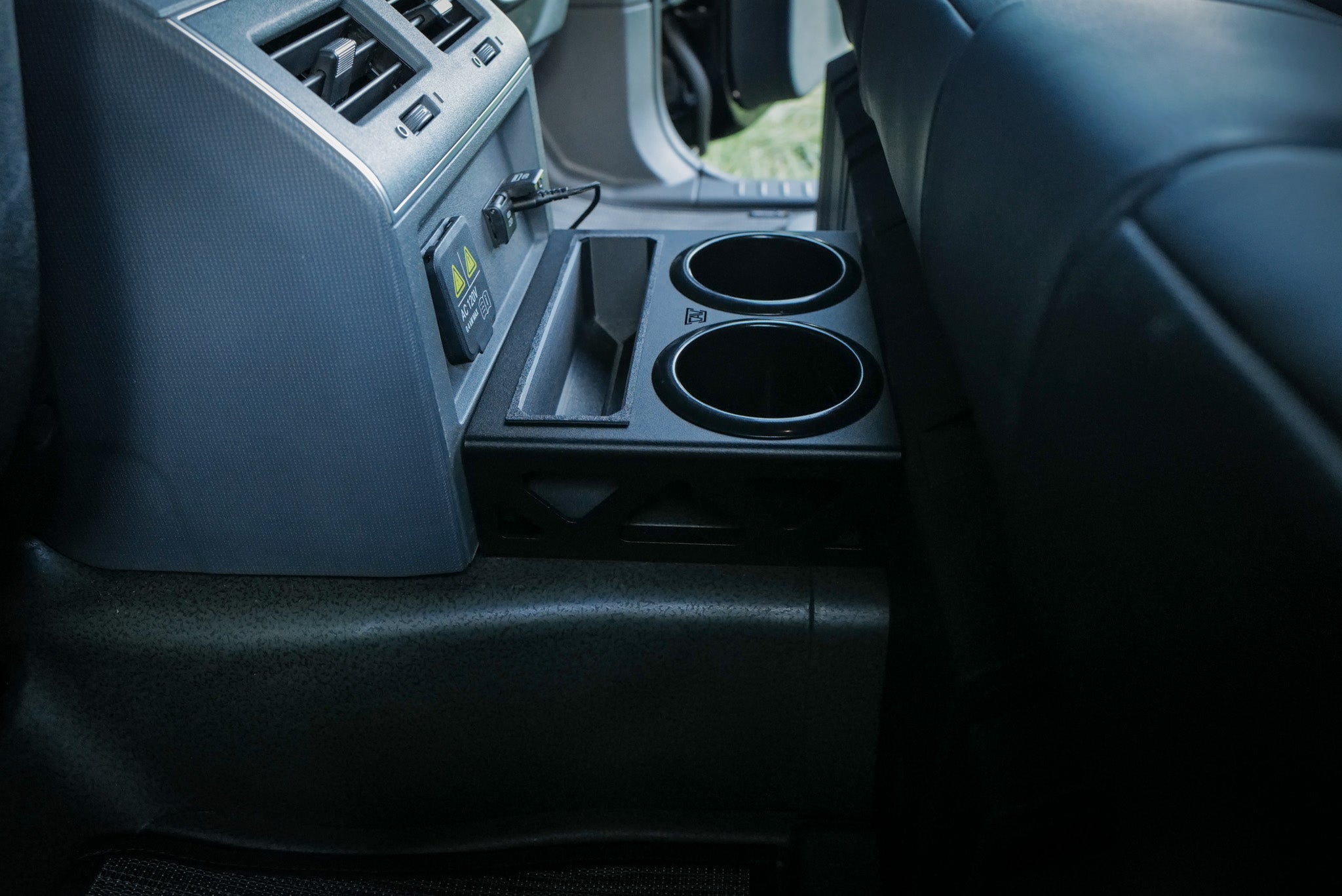 INEOS Grenadier Rear Seat Cup Holder + Storage Tray