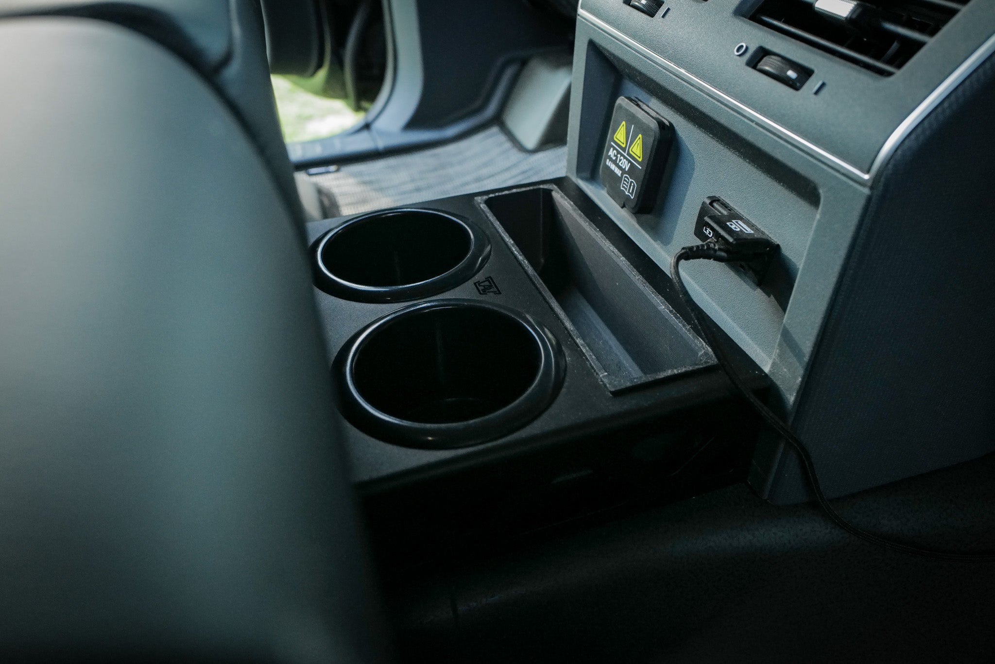 INEOS Grenadier Rear Seat Cup Holder + Storage Tray