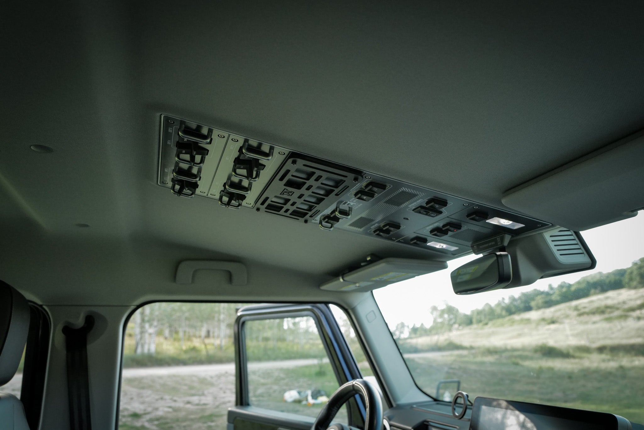 INEOS Grenadier Overhead MOLLE Panel | Cabin Organizer